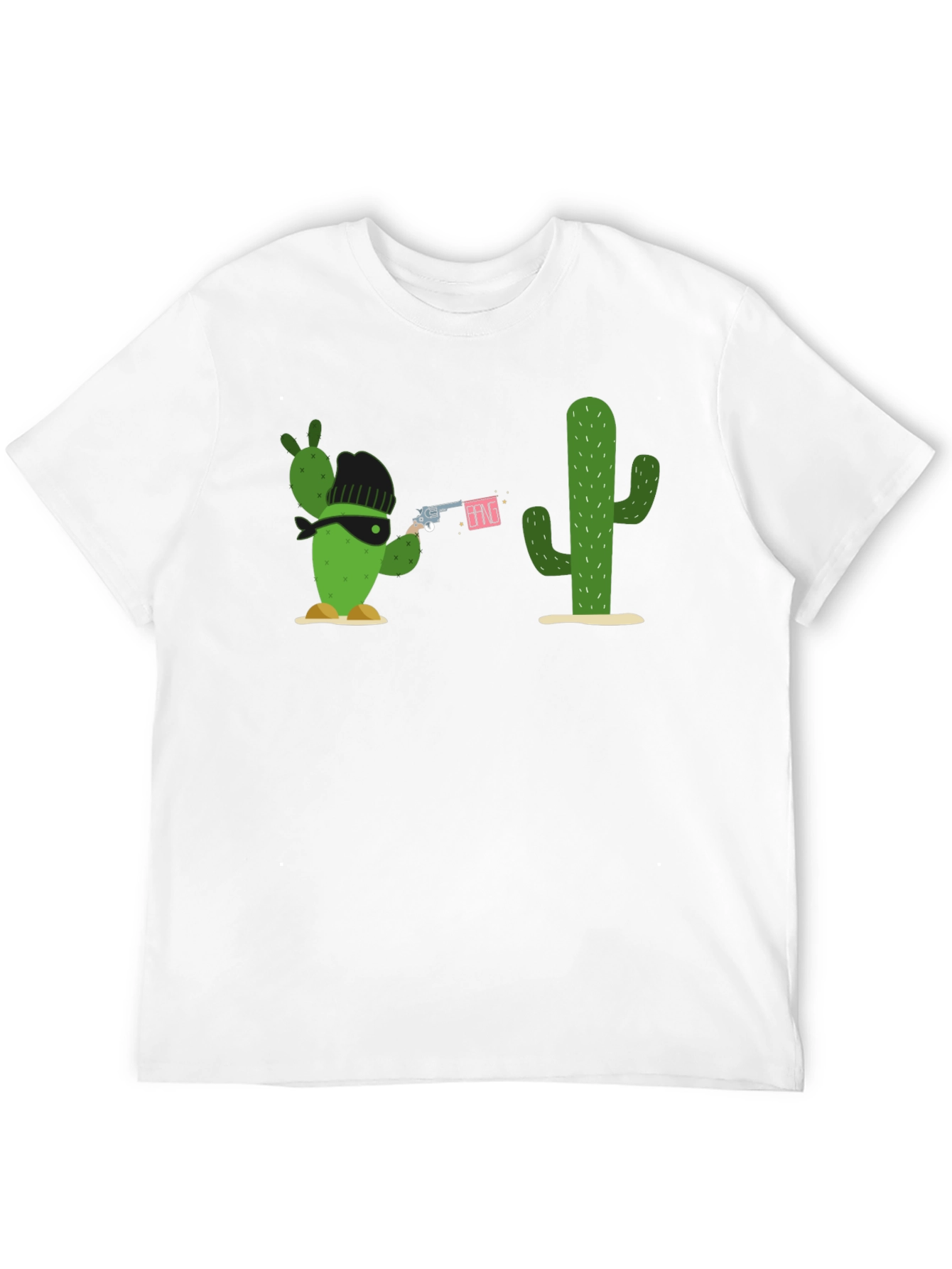 Cactus Bandit Graphic Tee - Funny Western T-Shirt