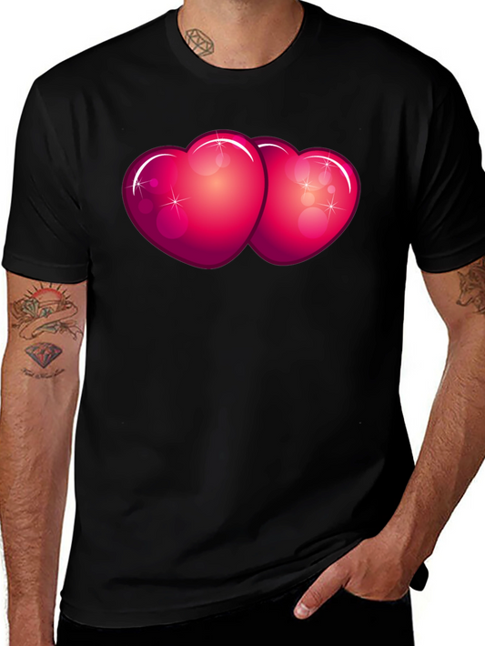 Heart T-Shirt Valentines Day Love Graphic Tee