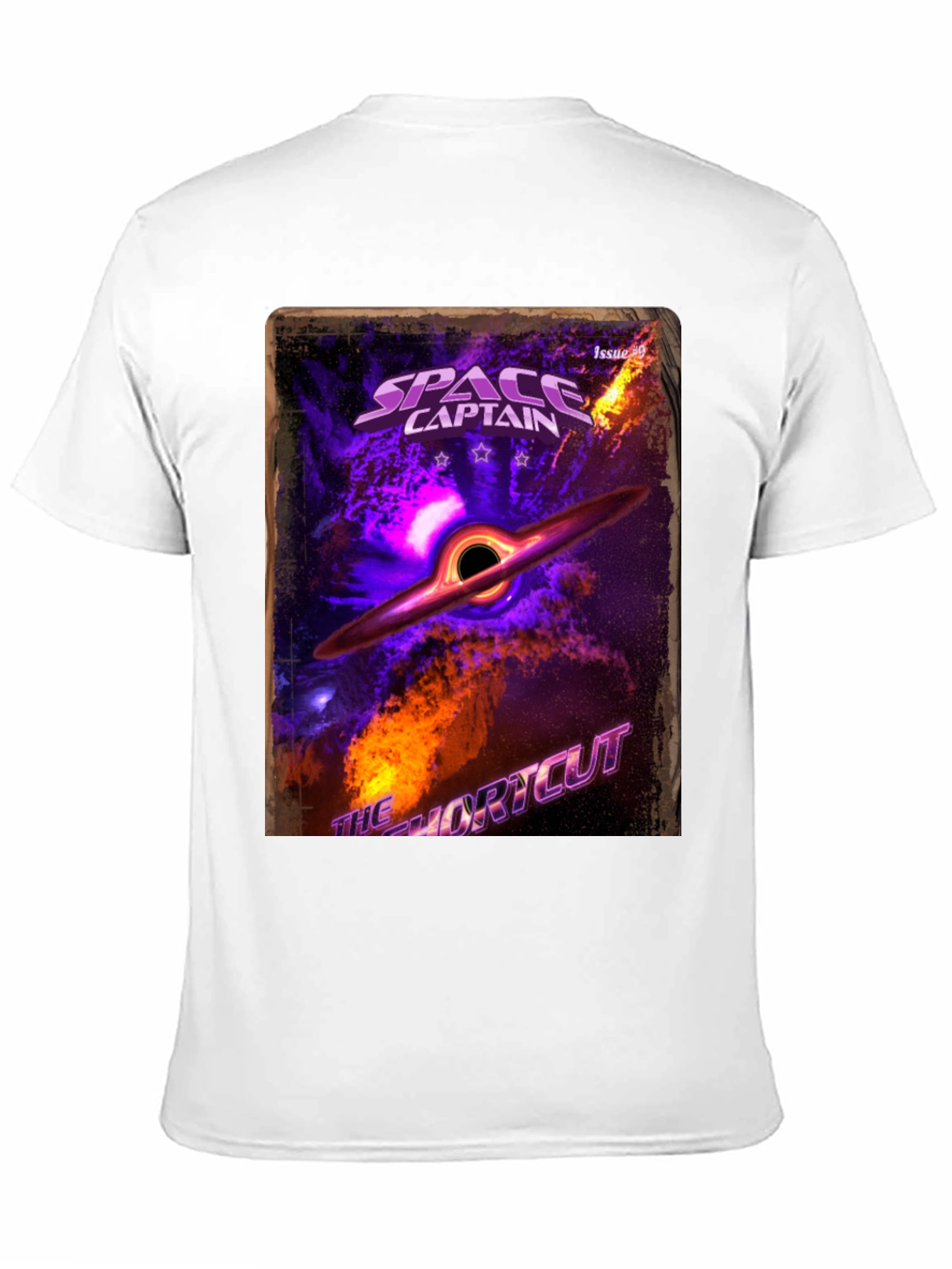 Space Captain Black Hole T-Shirt