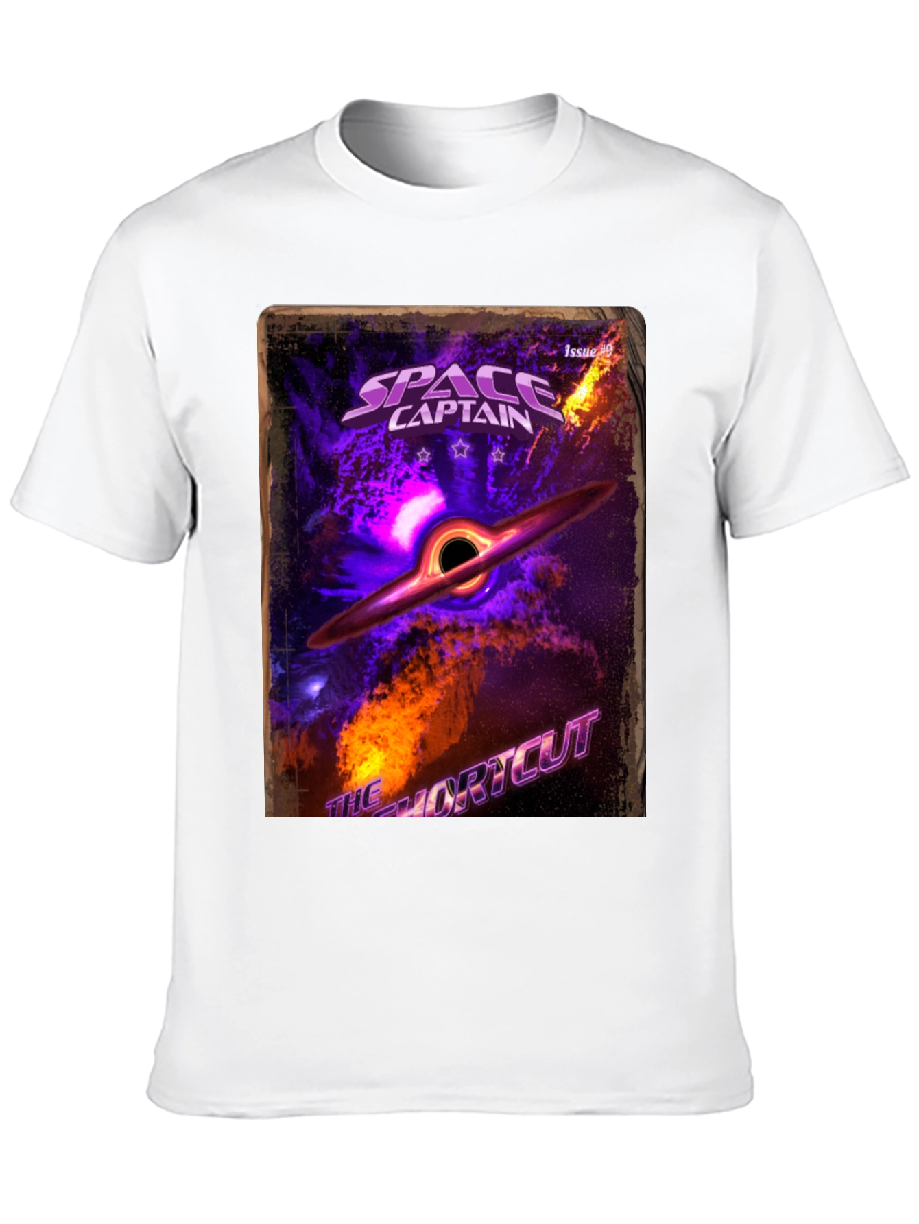 Space Captain Black Hole T-Shirt