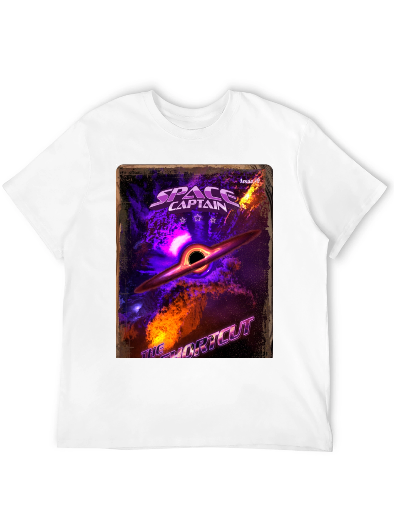Space Captain Black Hole T-Shirt