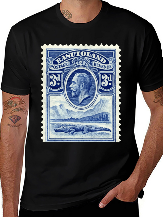 Basutoland Postage Stamp Graphic T-Shirt
