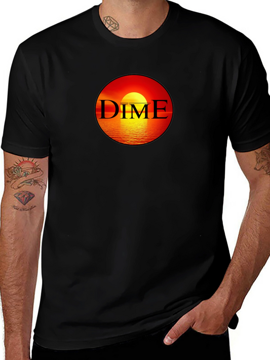 Dime Sunset Black T-Shirt