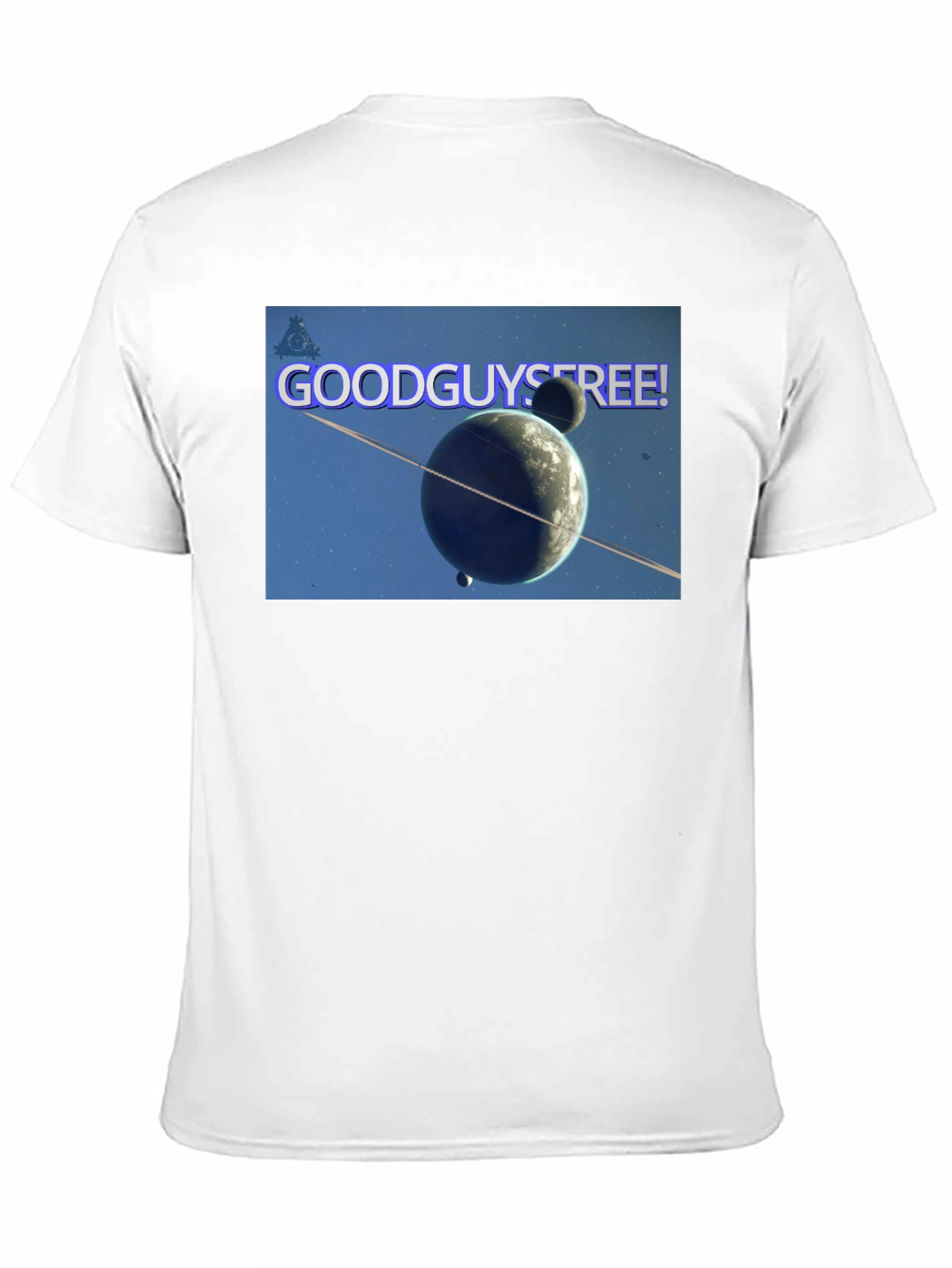 Good Guys Free! Graphic Black T-Shirt