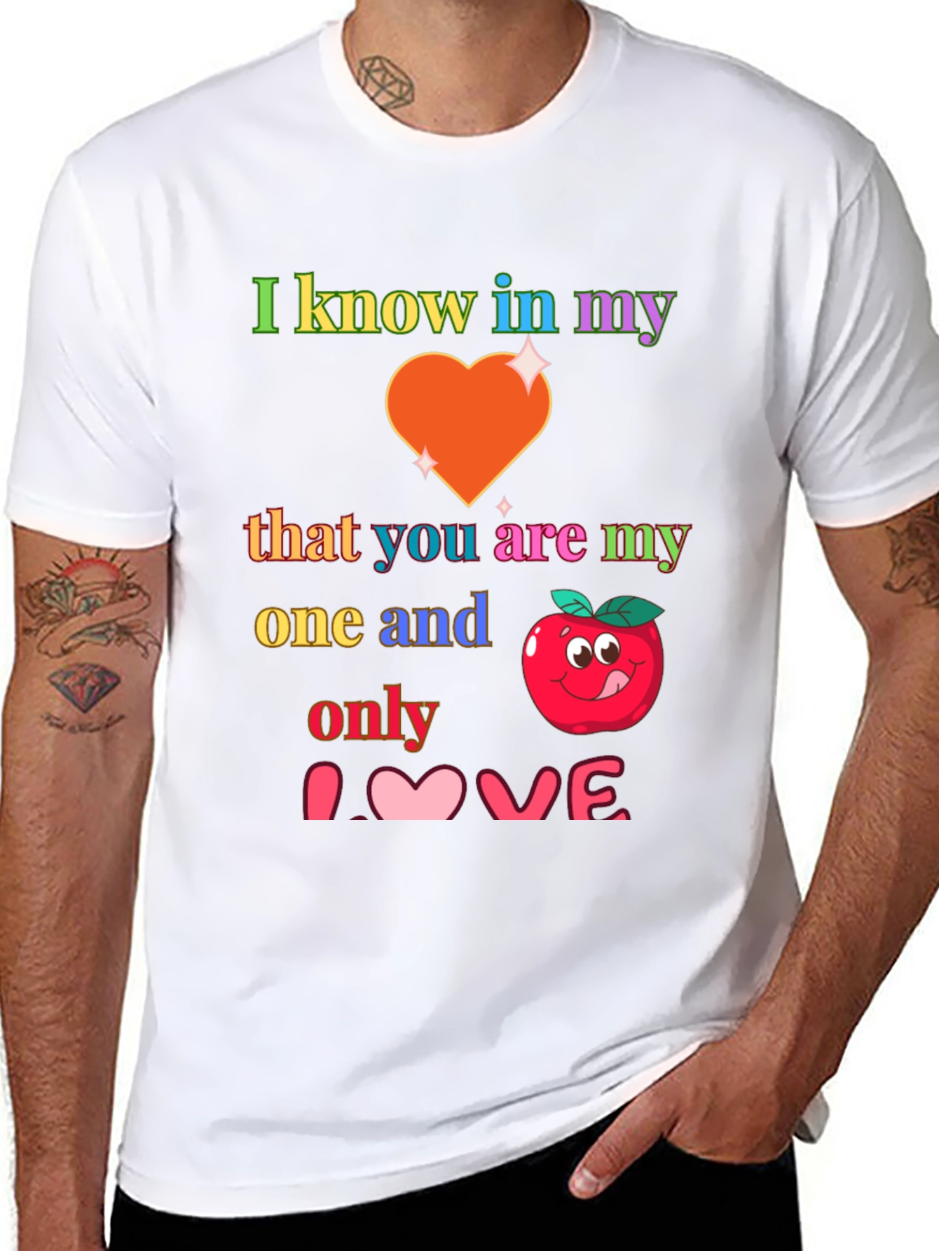 Love & Heart Graphic Tee
