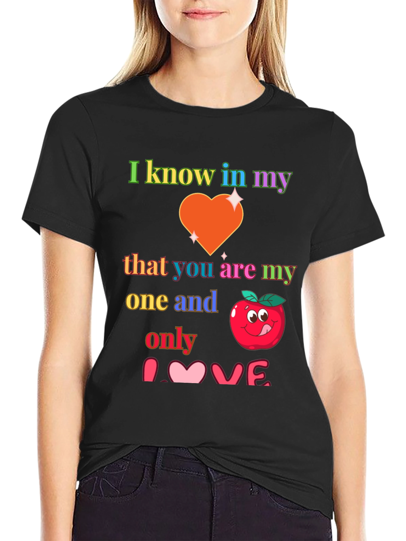 Love & Heart Graphic Tee