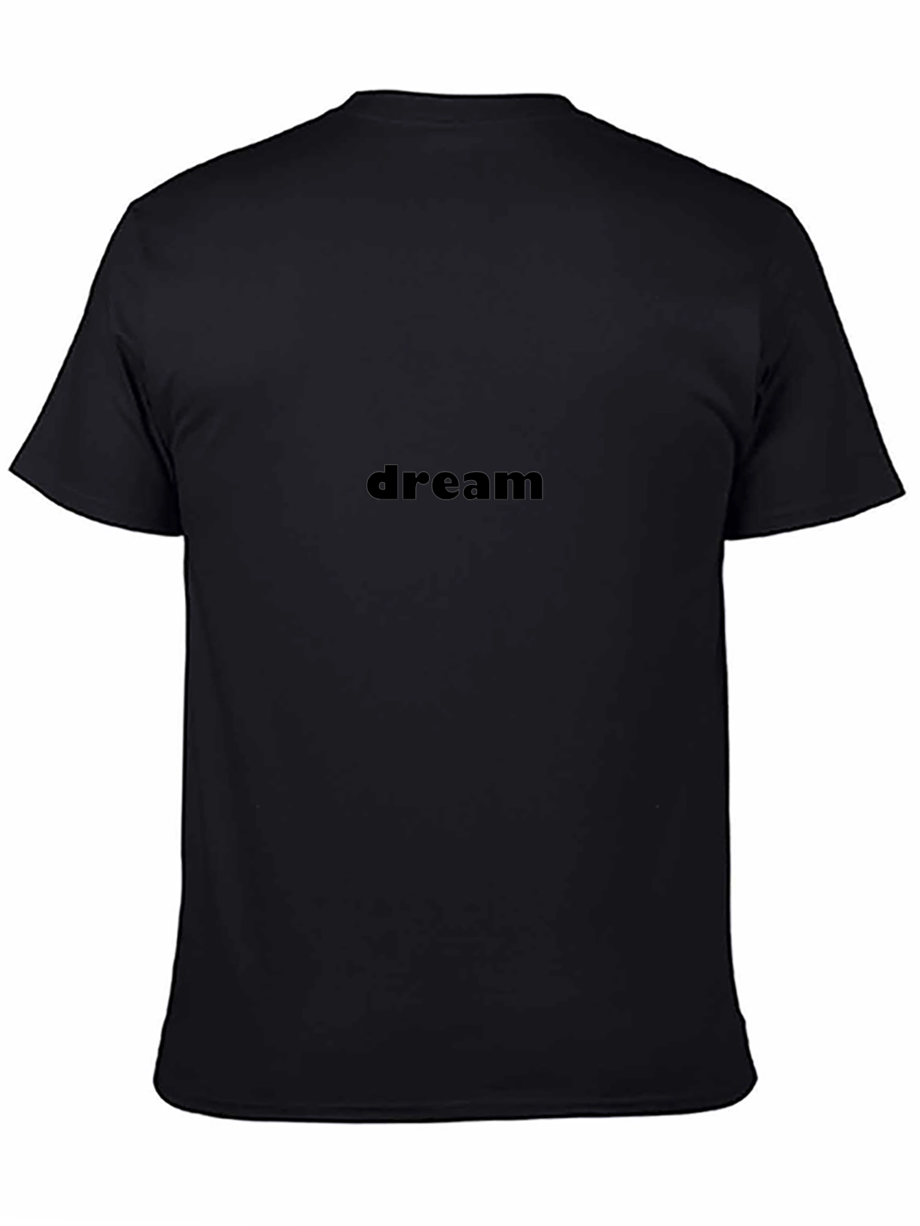 Dream Black T-Shirt - Stylish Casual Wear