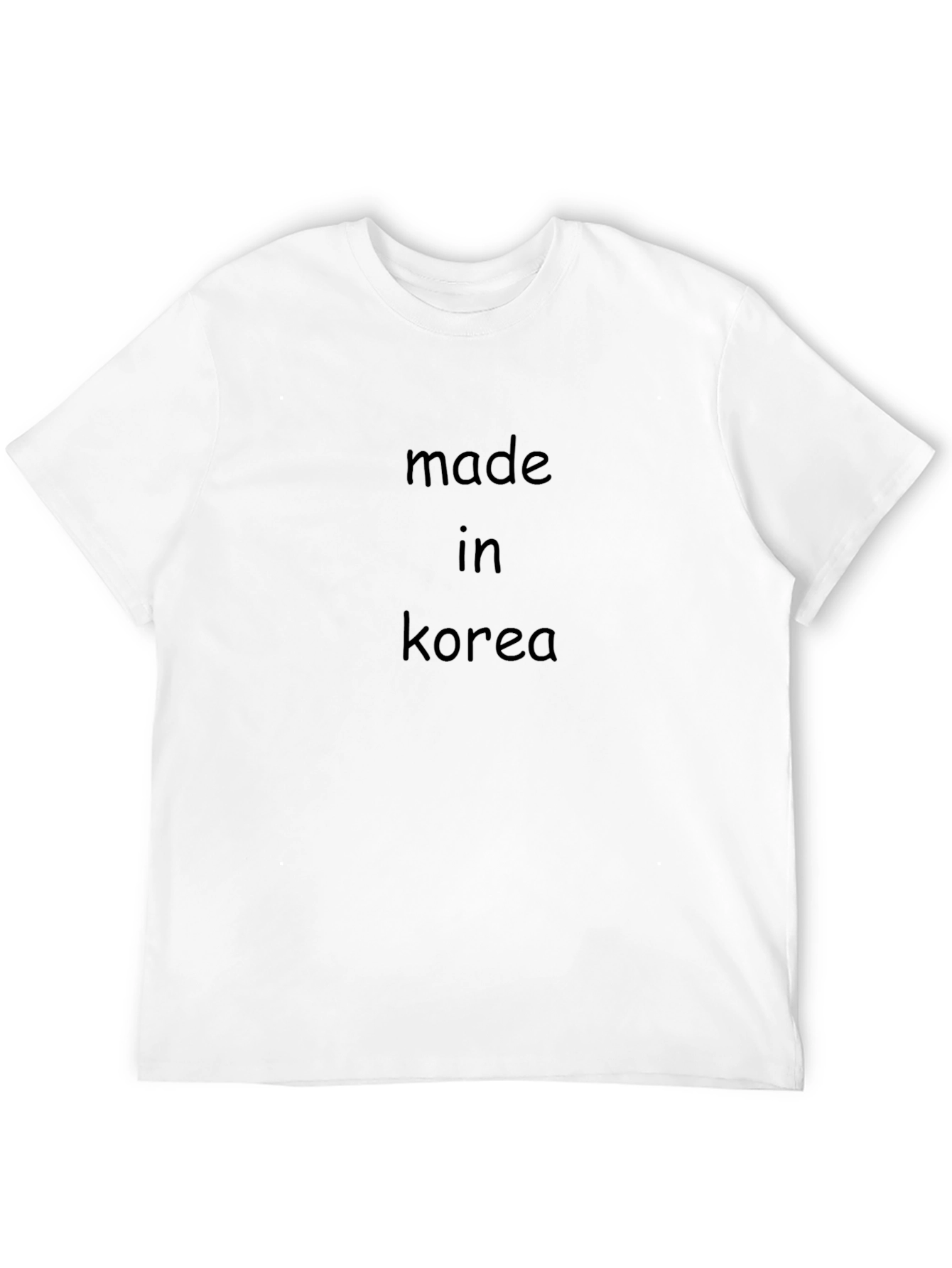 Made In Korea Black T-Shirt