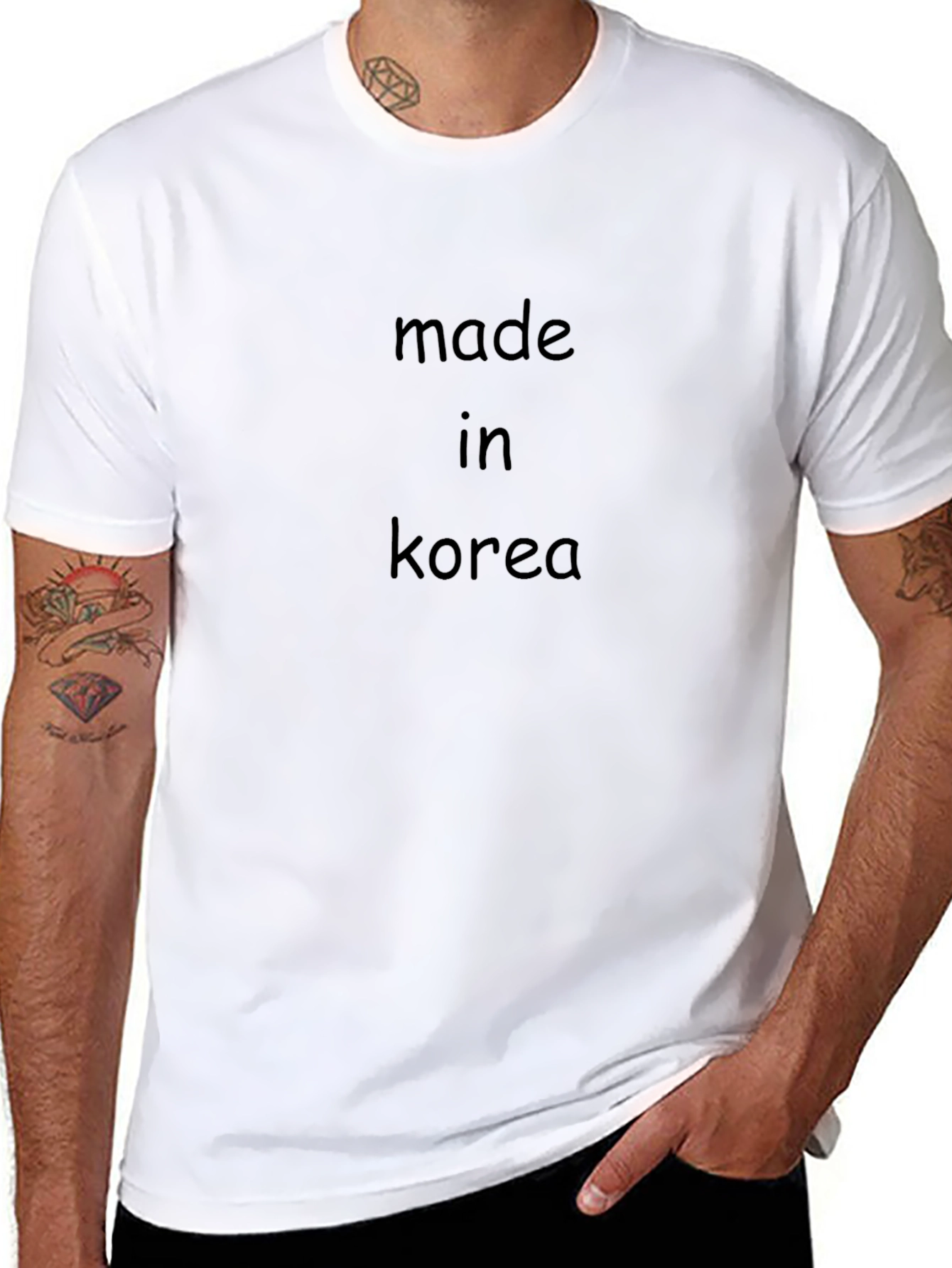 Made In Korea Black T-Shirt