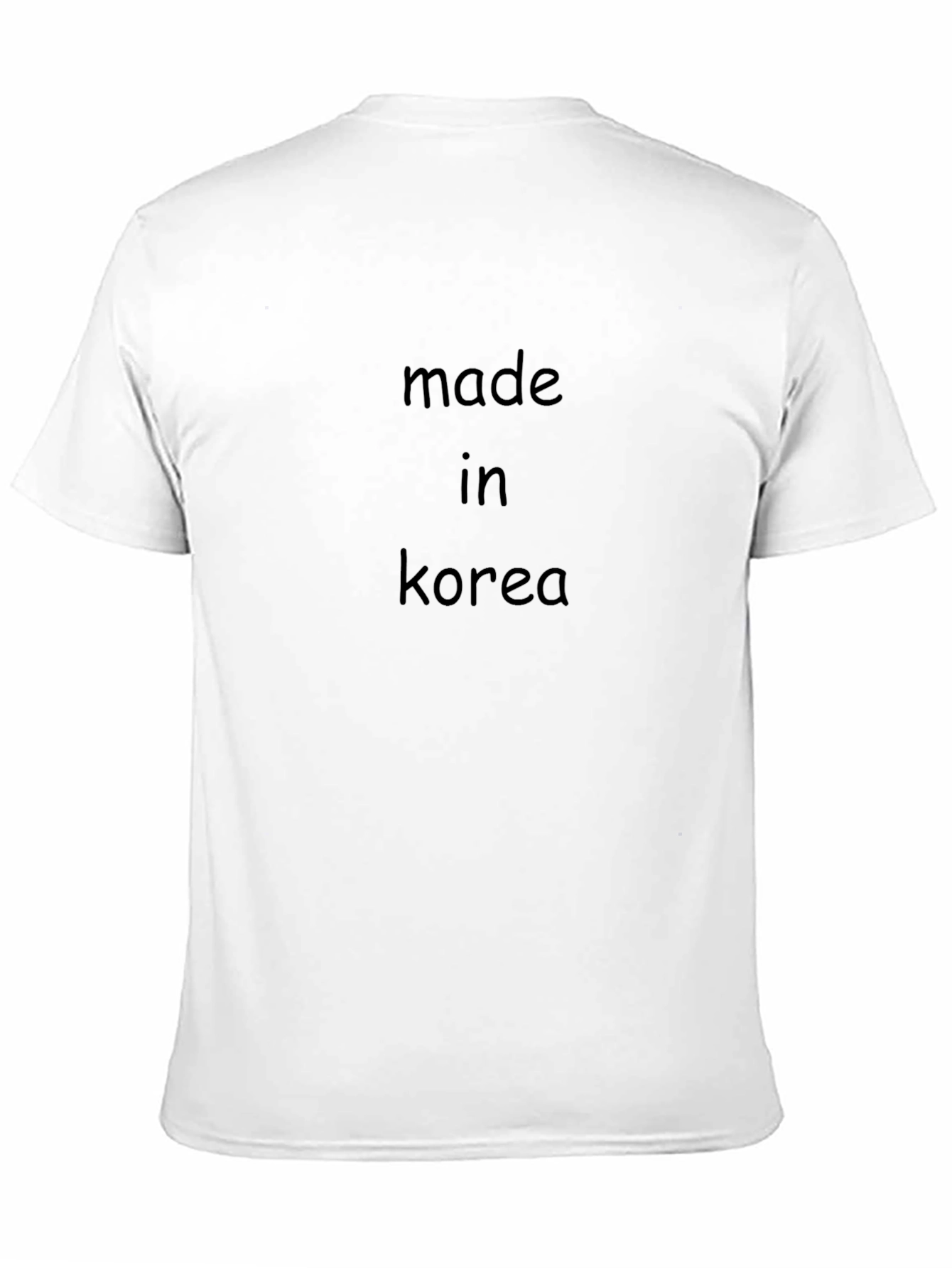 Made In Korea Black T-Shirt