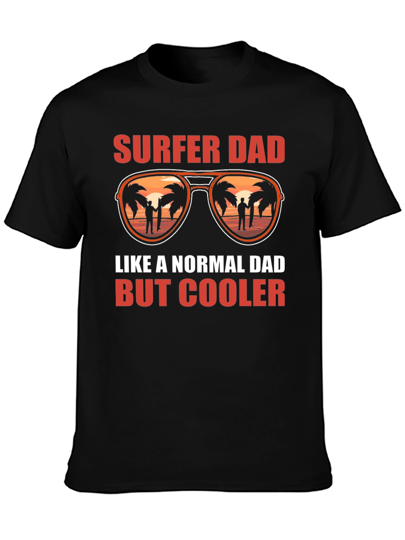 Surfer Dad T-Shirt: Cool Fathers Day Gift