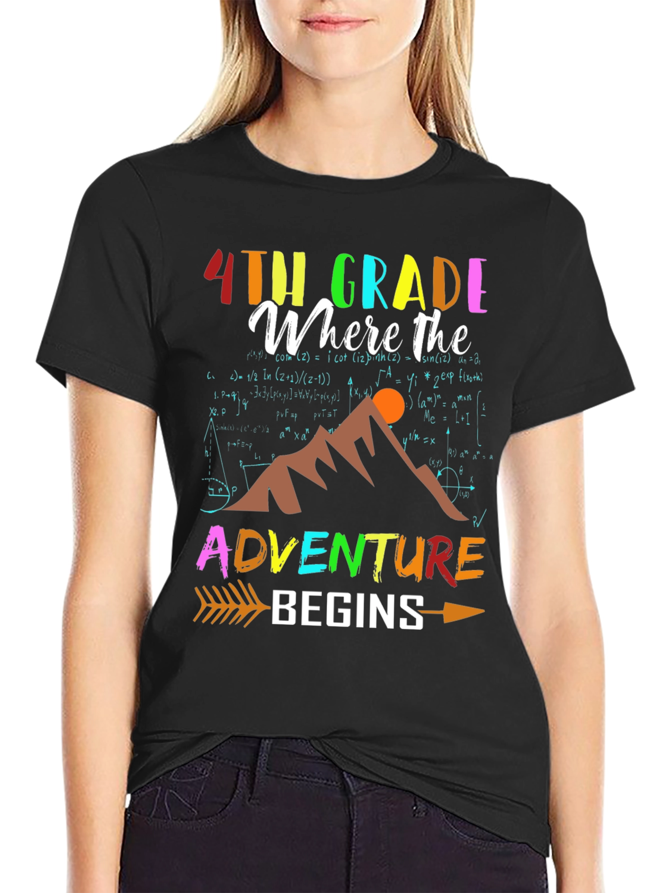 4th Grade Adventure Begins Graphic Tee