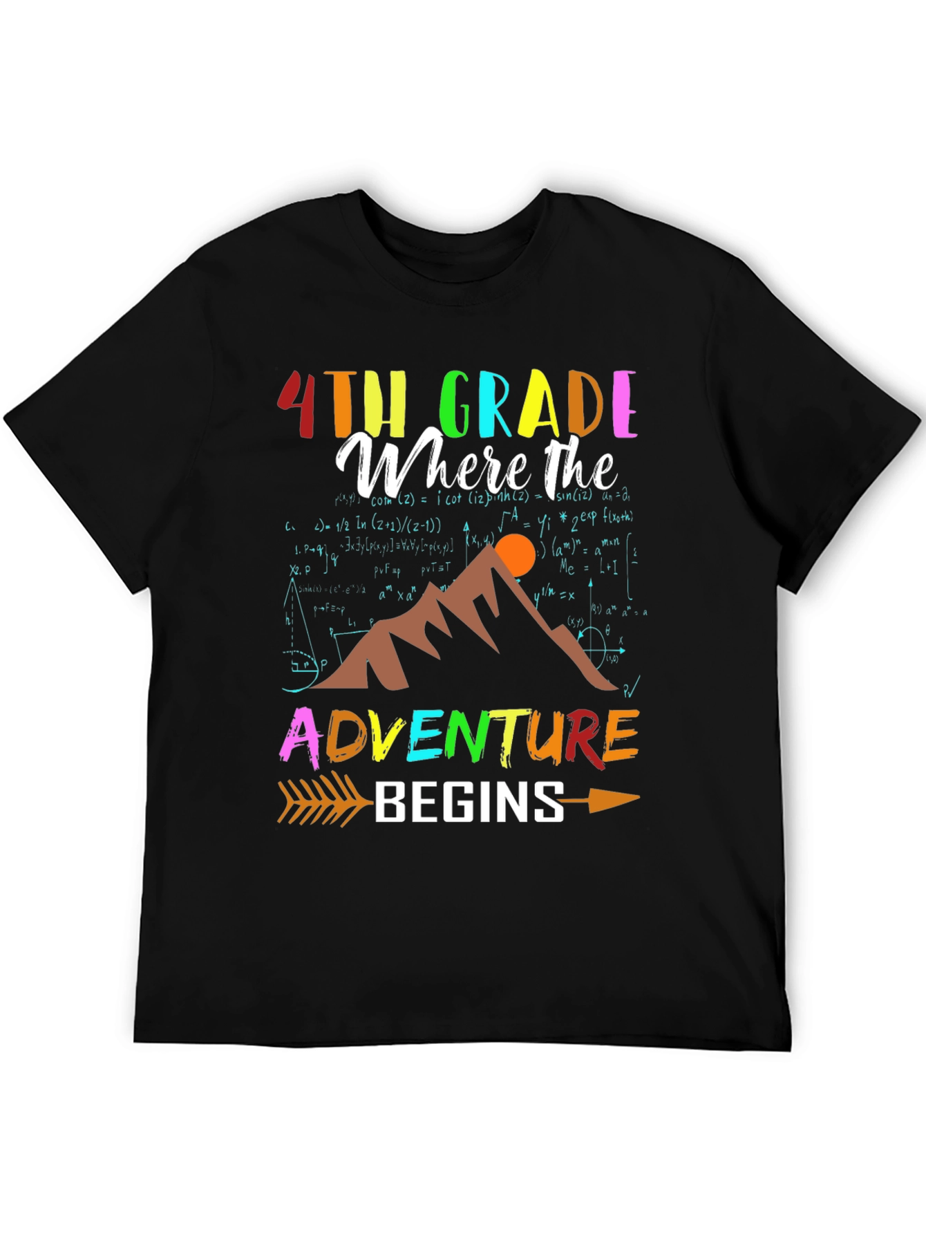 4th Grade Adventure Begins Graphic Tee