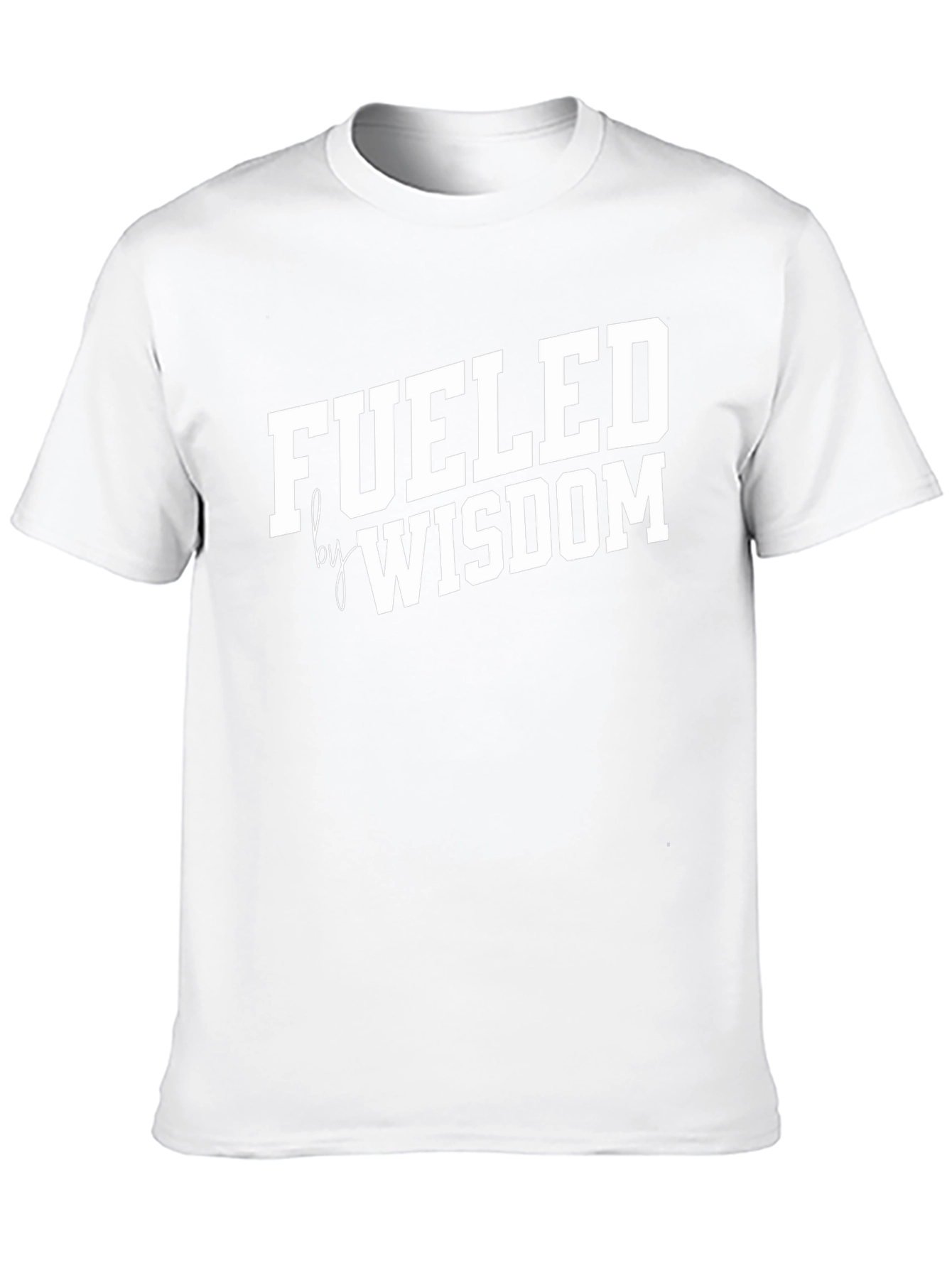 Fueled by Wisdom Black Graphic T-Shirt