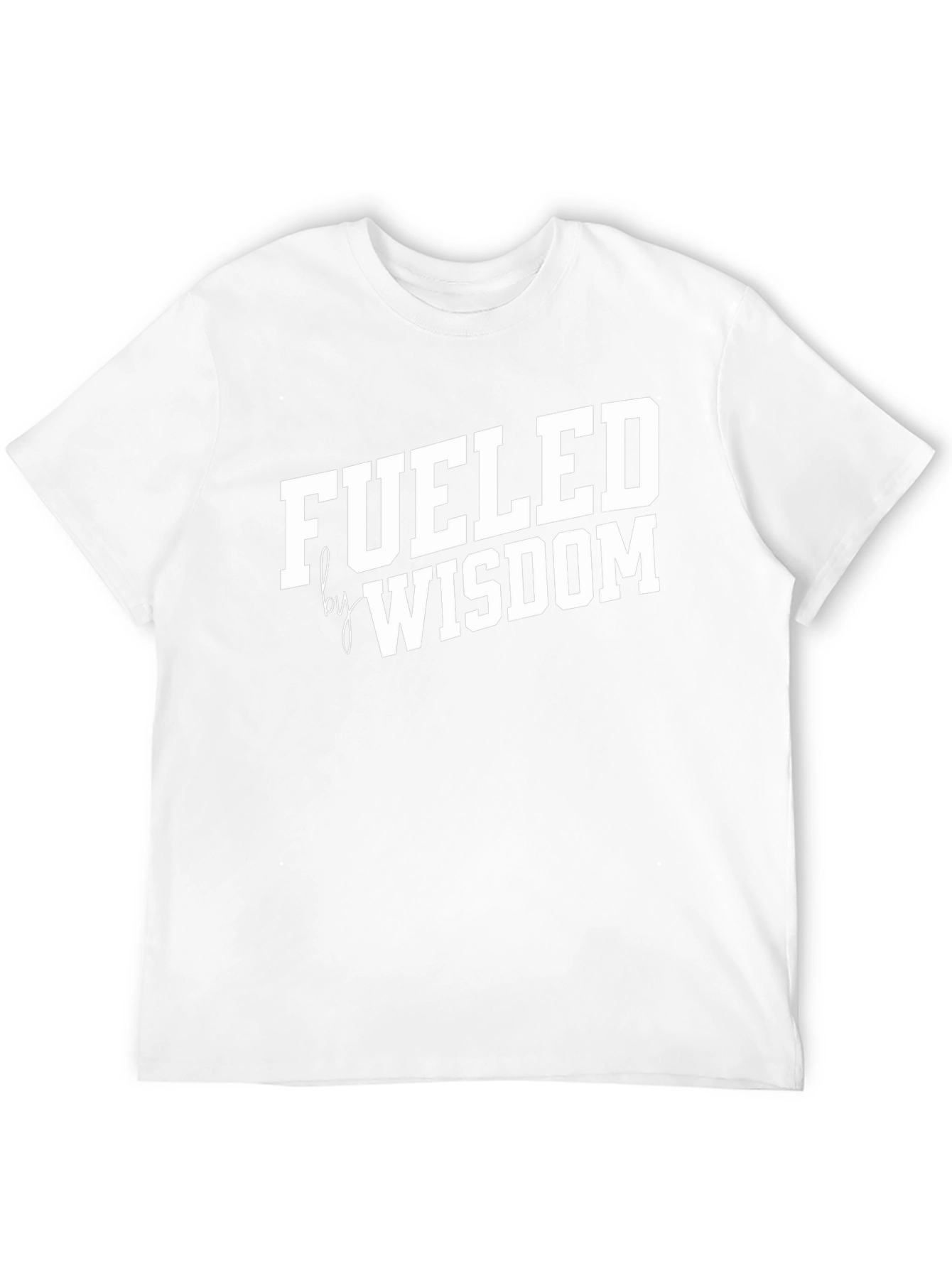 Fueled by Wisdom Black Graphic T-Shirt
