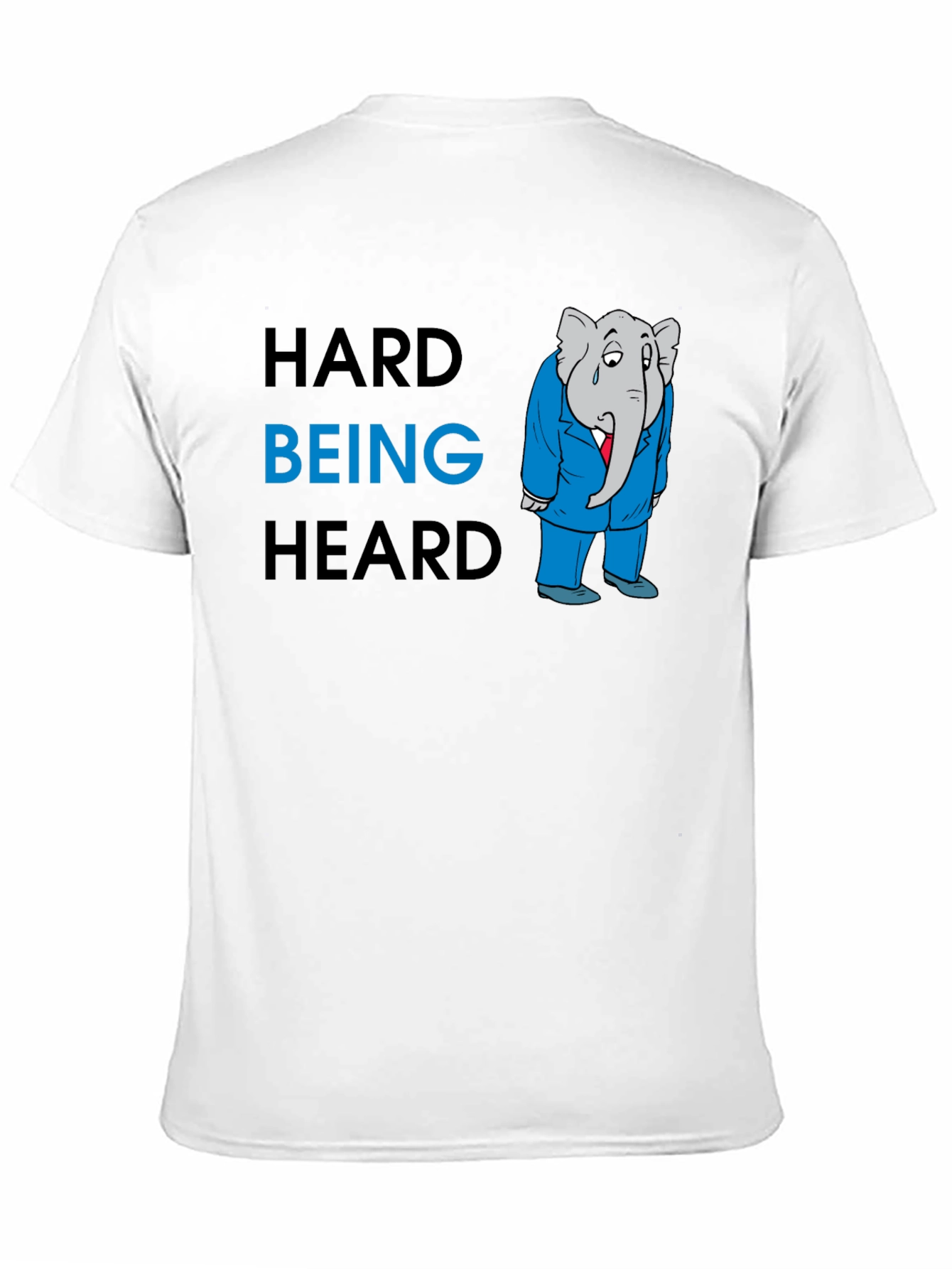 Hard Being Heard Graphic T-Shirt