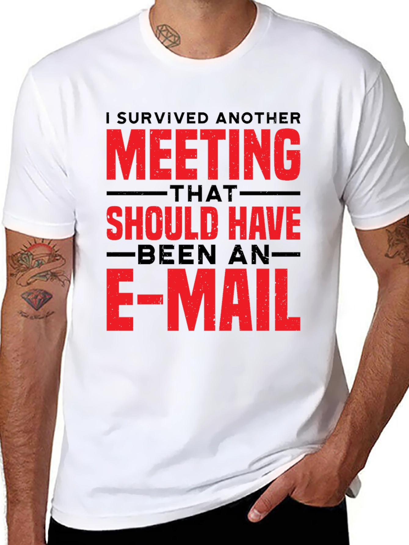 Humorous Meeting Could Be Email Graphic T-Shirt