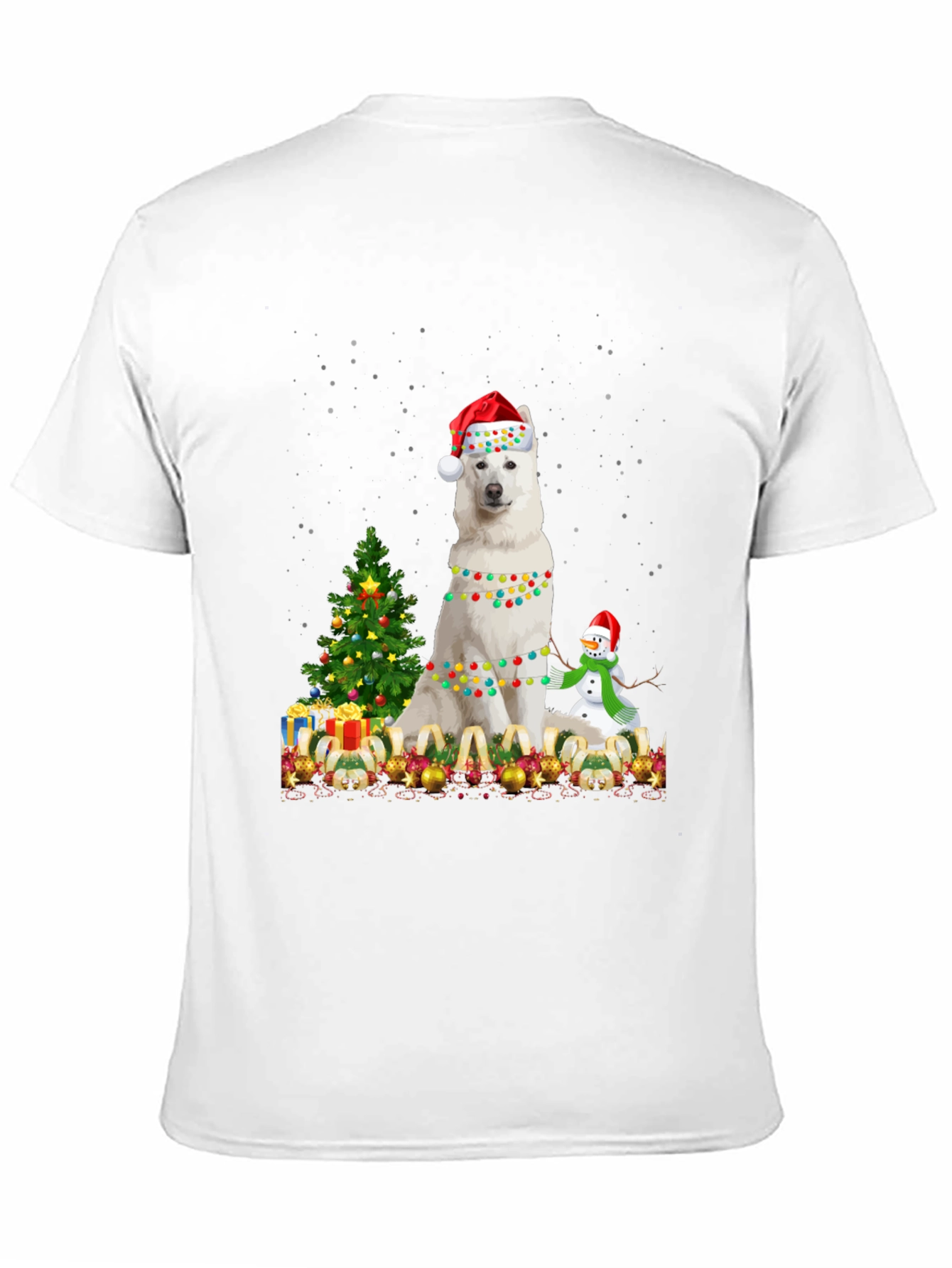 Festive Dog Christmas T-Shirt