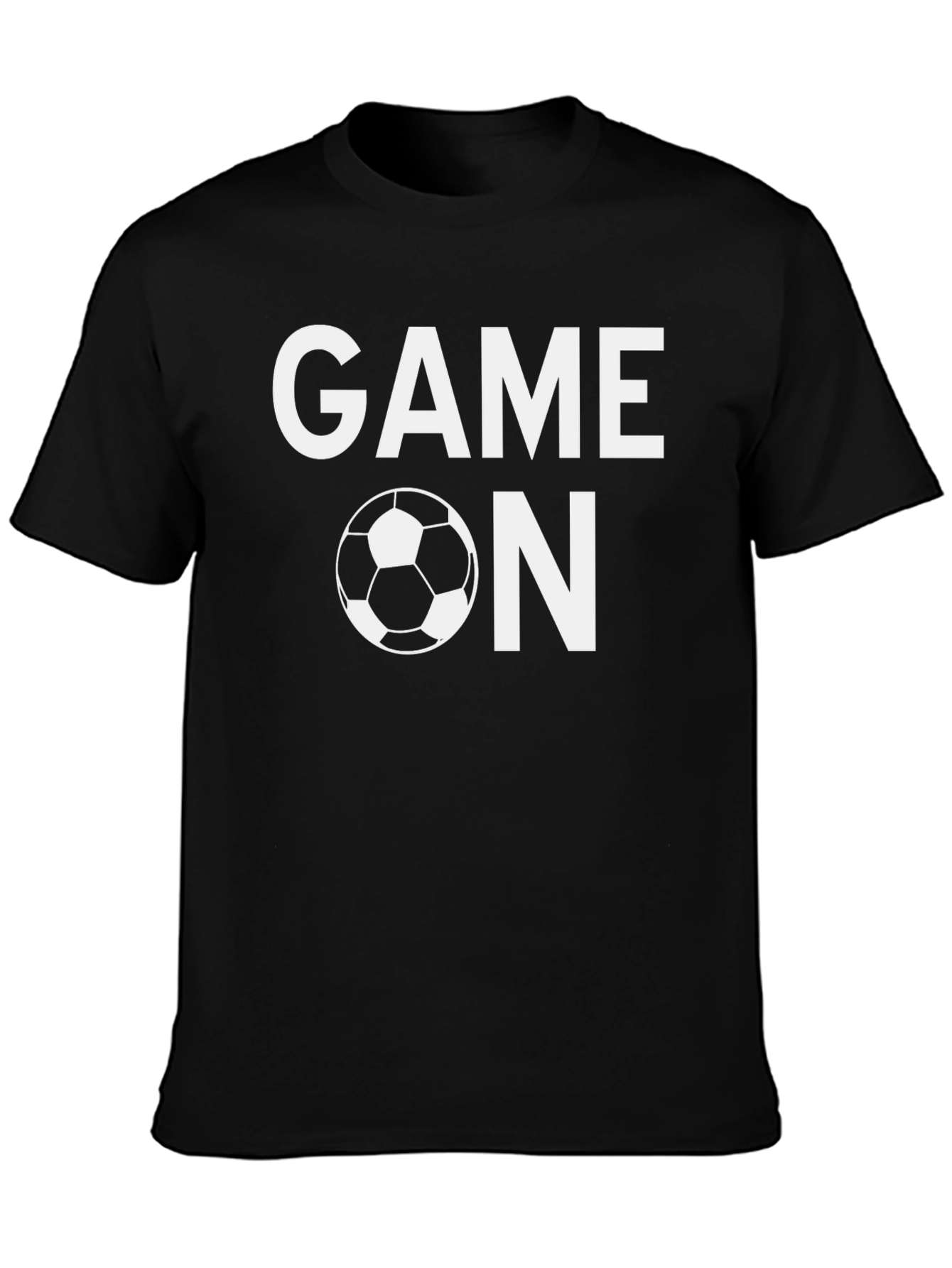 Game On Soccer T-Shirt - Black