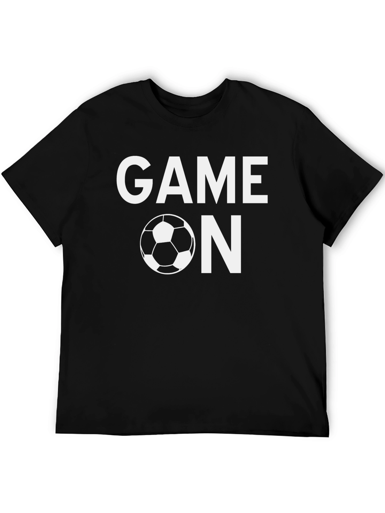 Game On Soccer T-Shirt - Black