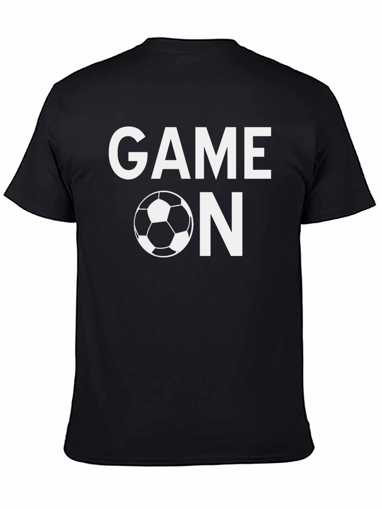 Game On Soccer T-Shirt - Black