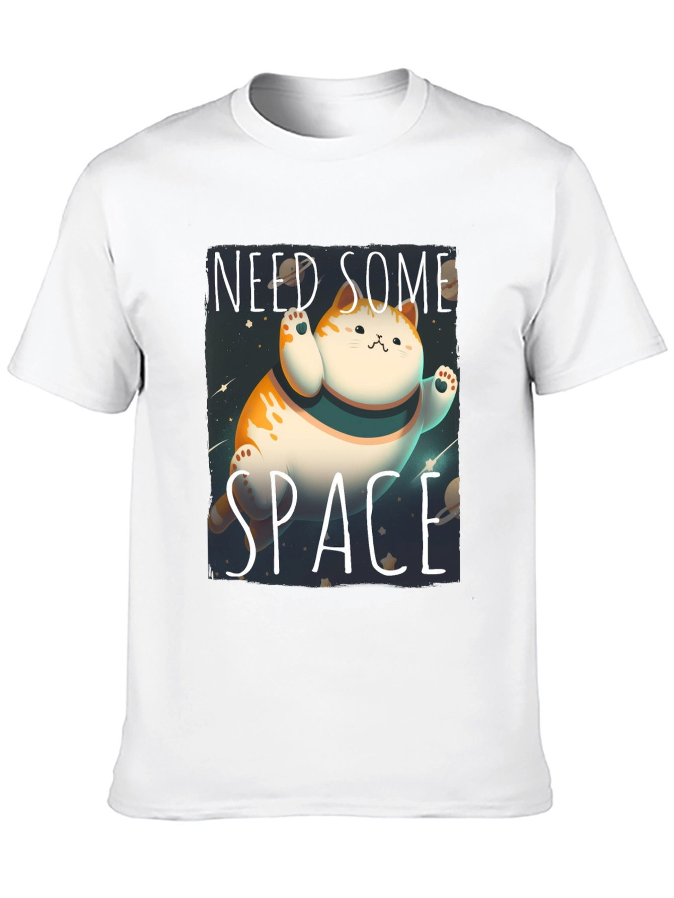 Need Some Space Cat T-Shirt - Galaxy Kitten Tee