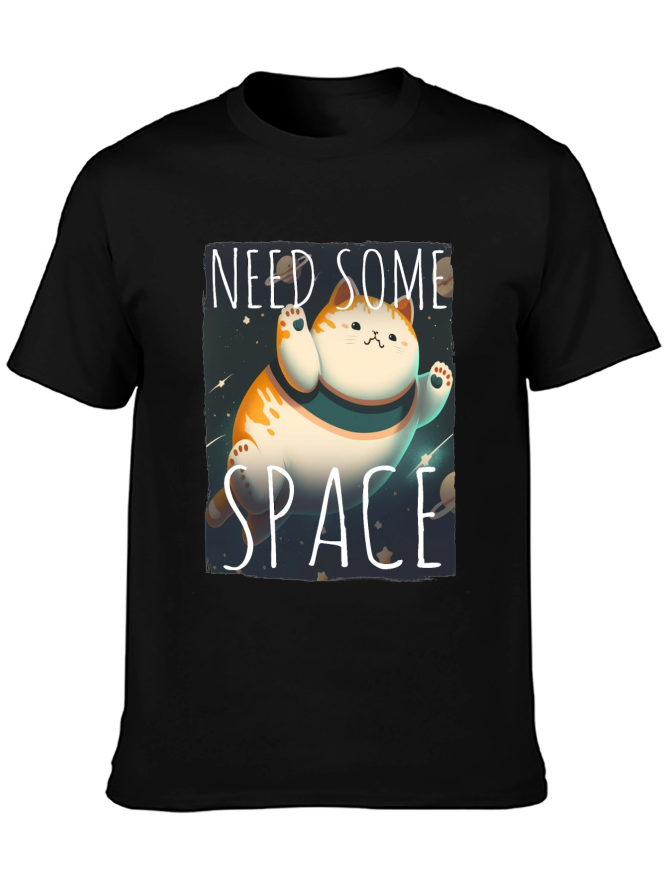 Need Some Space Cat T-Shirt - Galaxy Kitten Tee