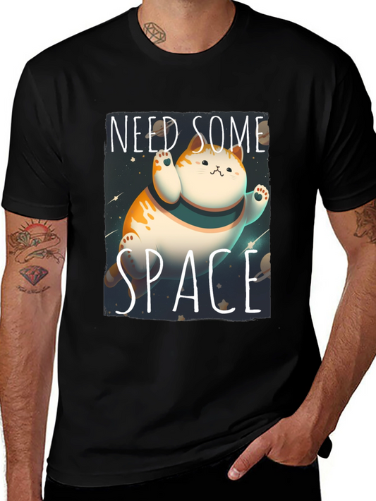 Need Some Space Cat T-Shirt - Galaxy Kitten Tee