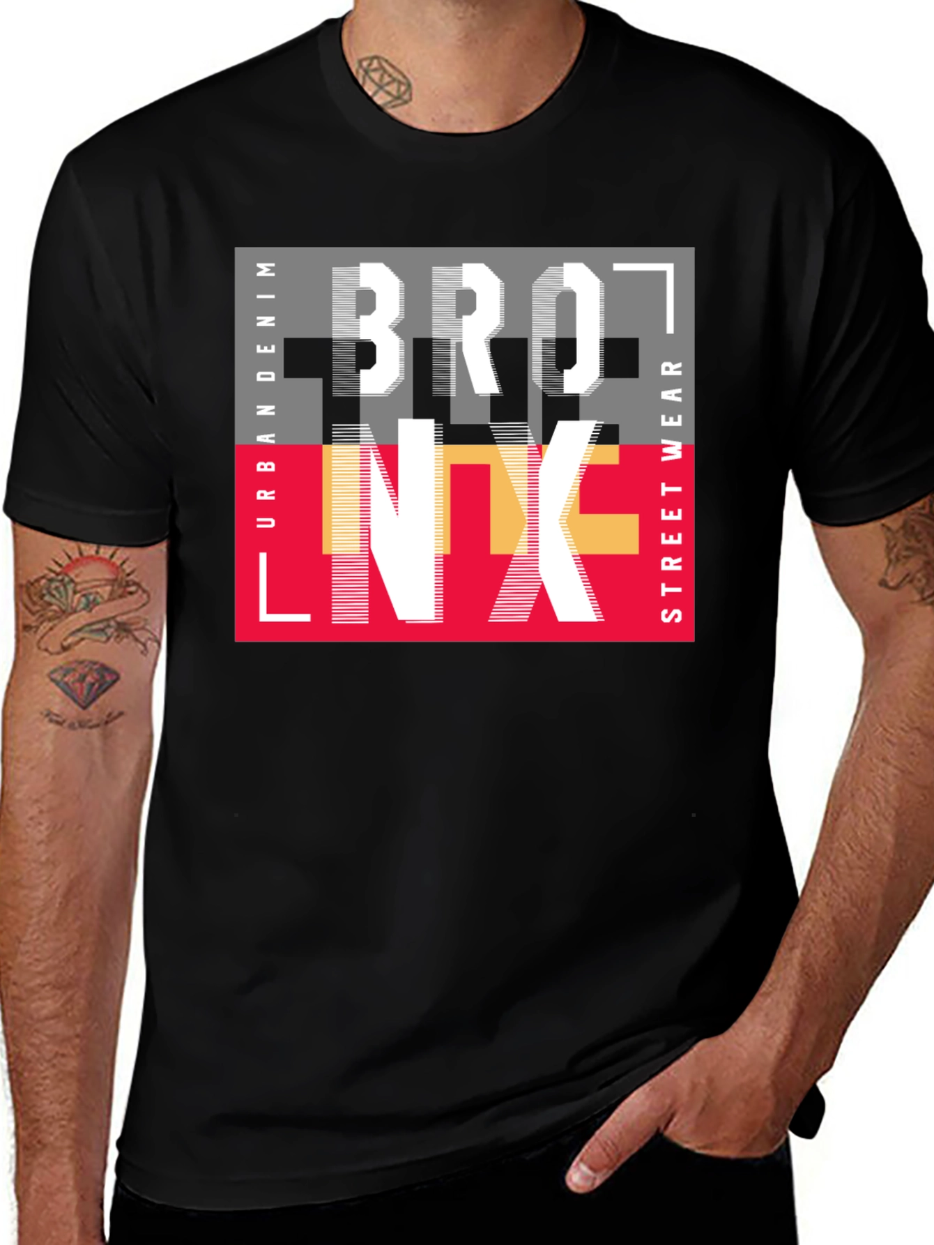 Bronx Graphic Tee - Urban Streetwear Style