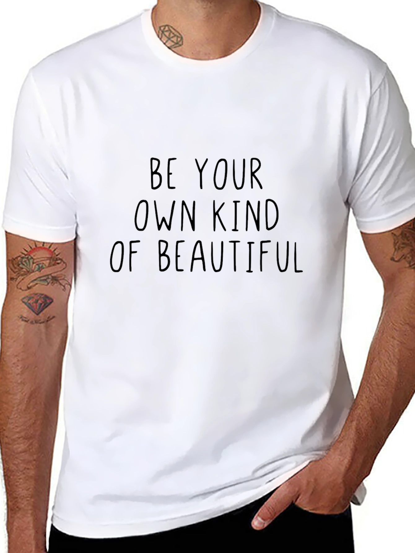 Be Your Own Kind of Beautiful Black T-Shirt