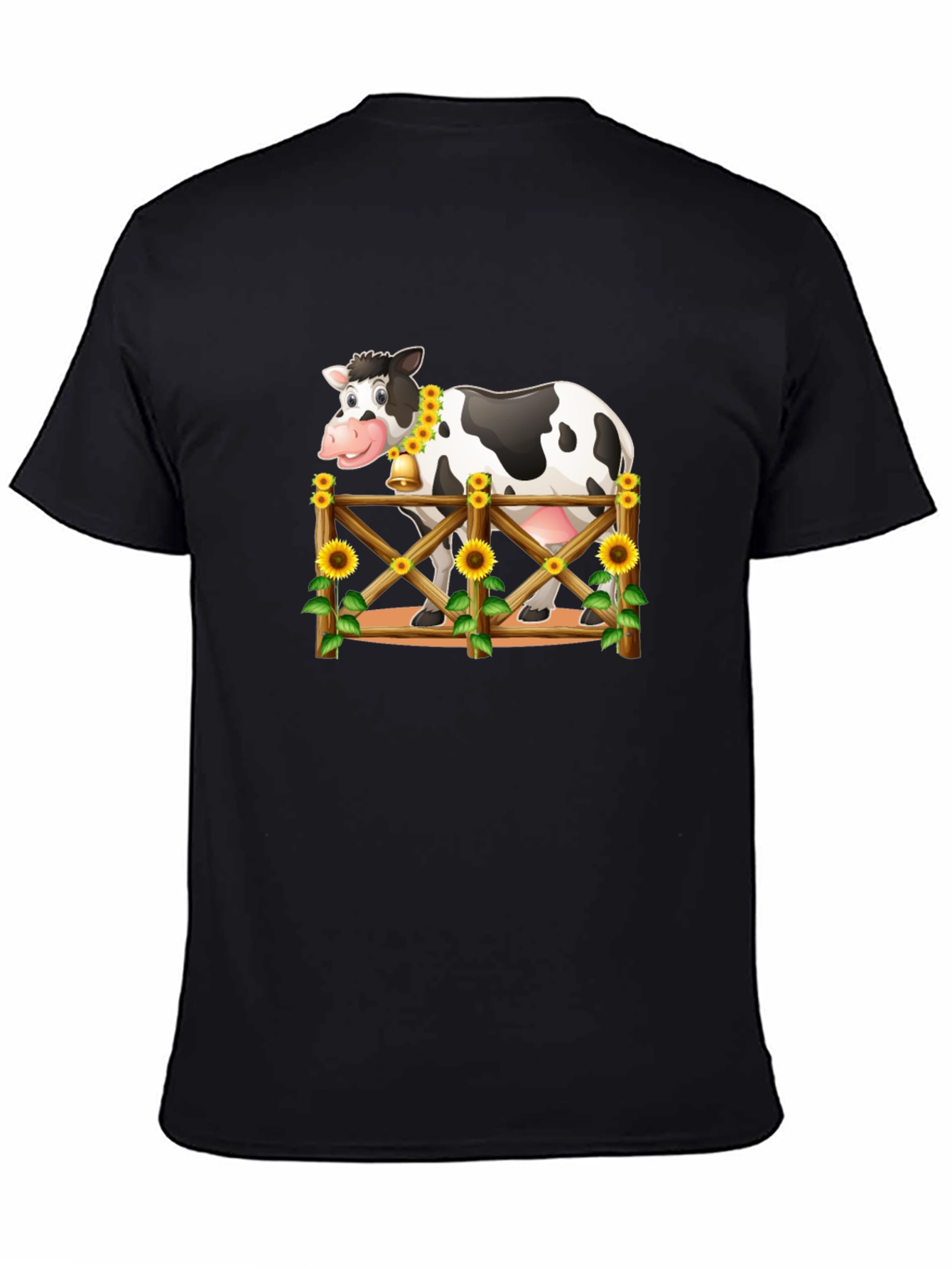 Cow Graphic Tee - Farm Animal T-Shirt