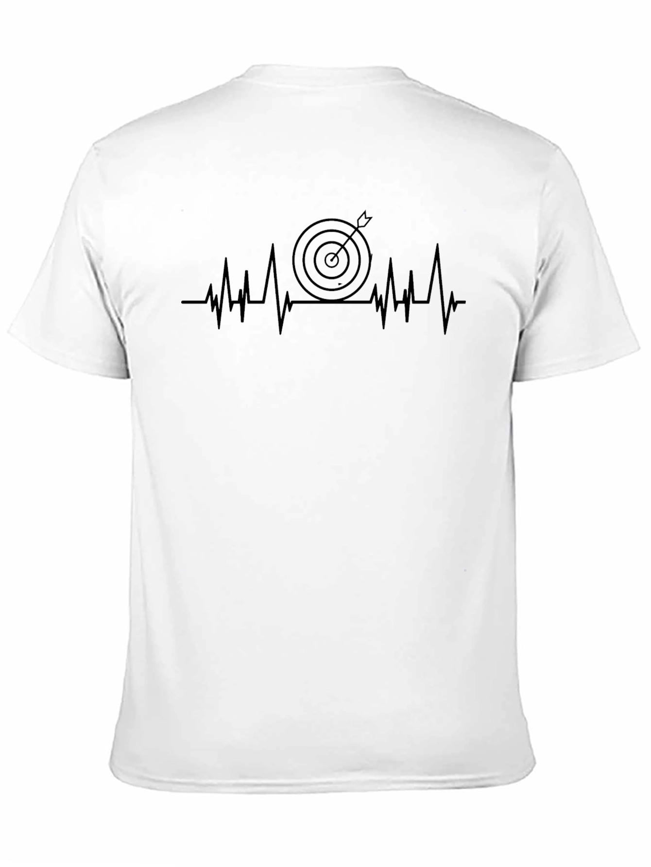 Target Heartbeat Black T-Shirt