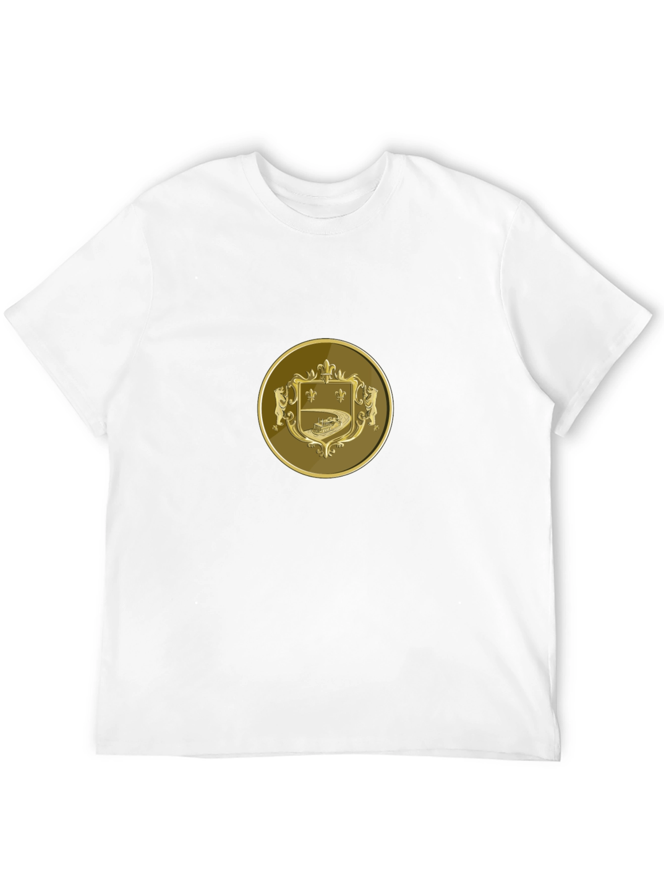 Emblem Graphic Black T-Shirt