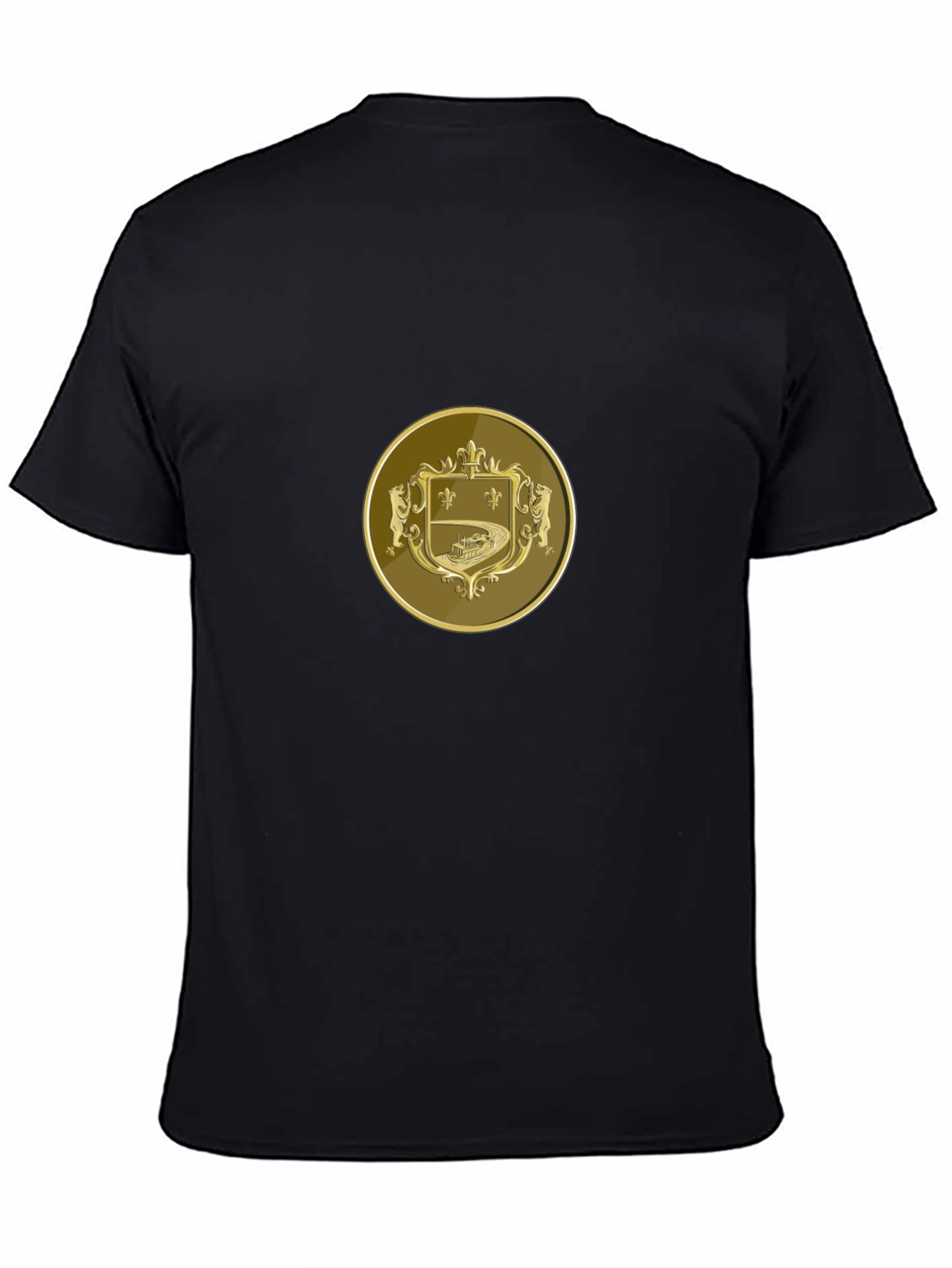 Emblem Graphic Black T-Shirt