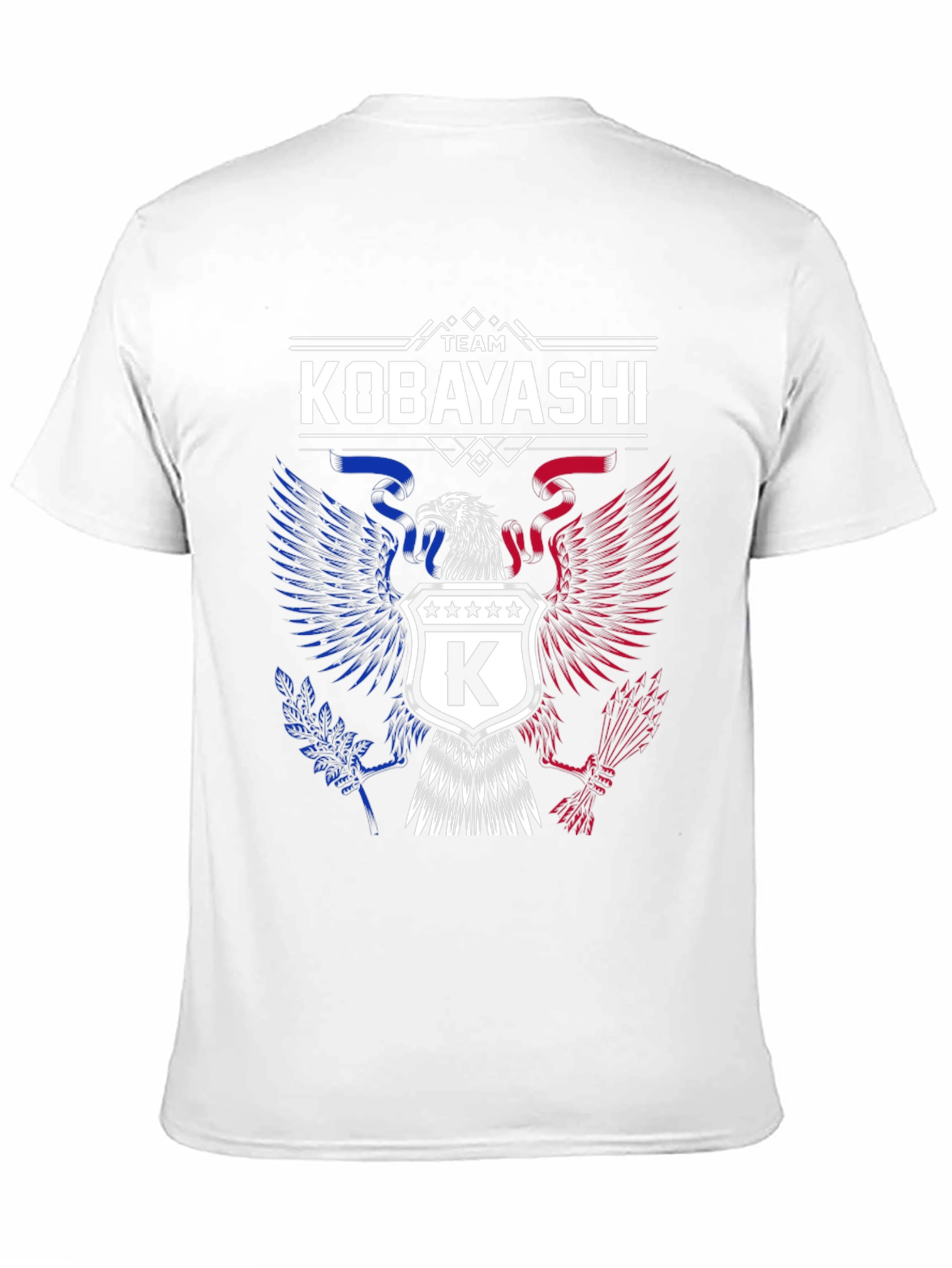 Team Kobayashi Graphic T-Shirt - Patriotic Eagle Design