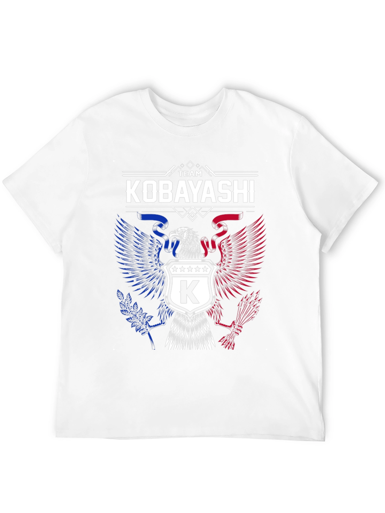 Team Kobayashi Graphic T-Shirt - Patriotic Eagle Design
