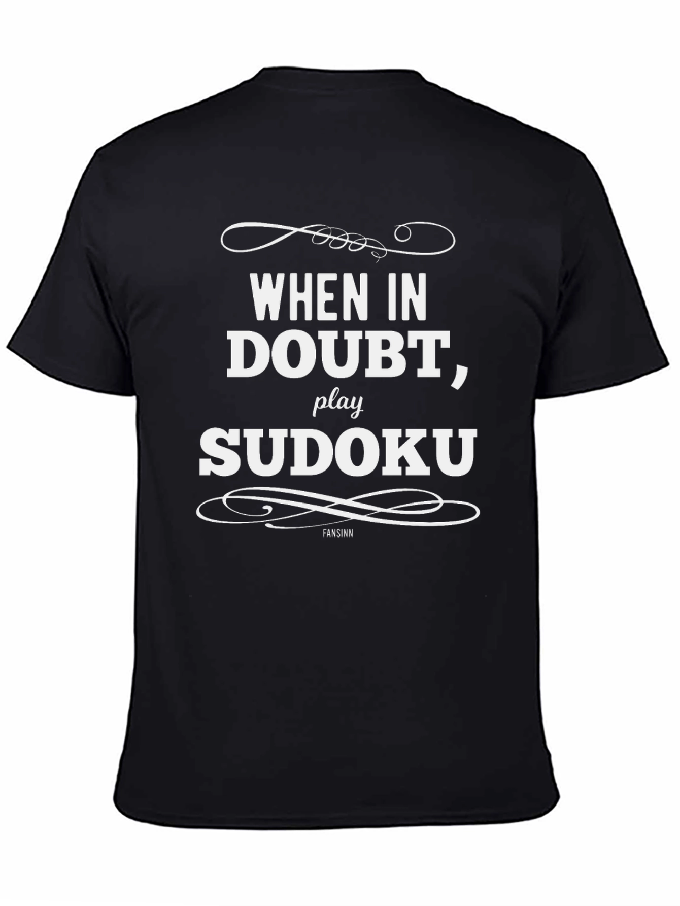 When in Doubt Play Sudoku - Graphic T-Shirt