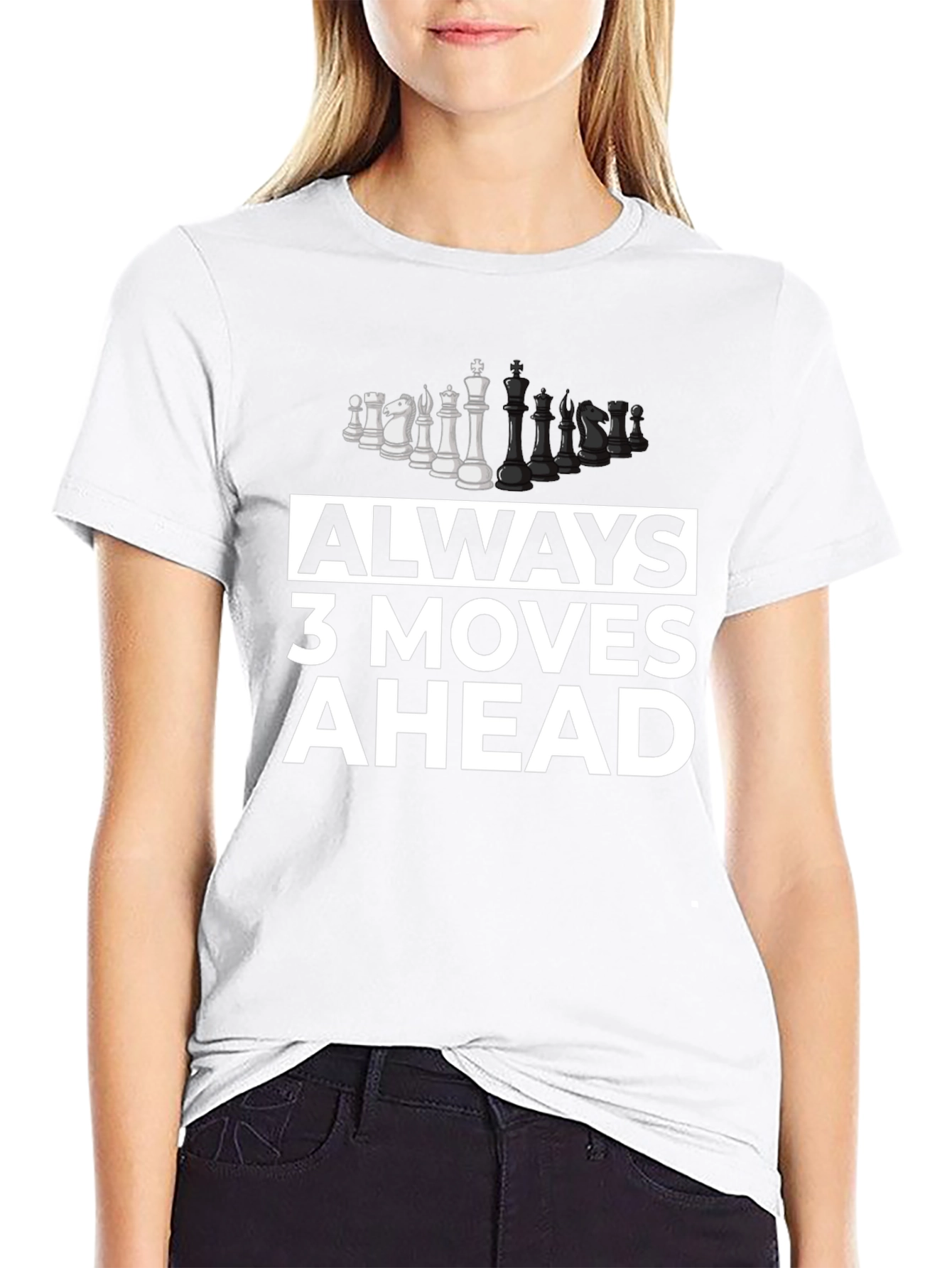Always 3 Moves Ahead Chess T-Shirt