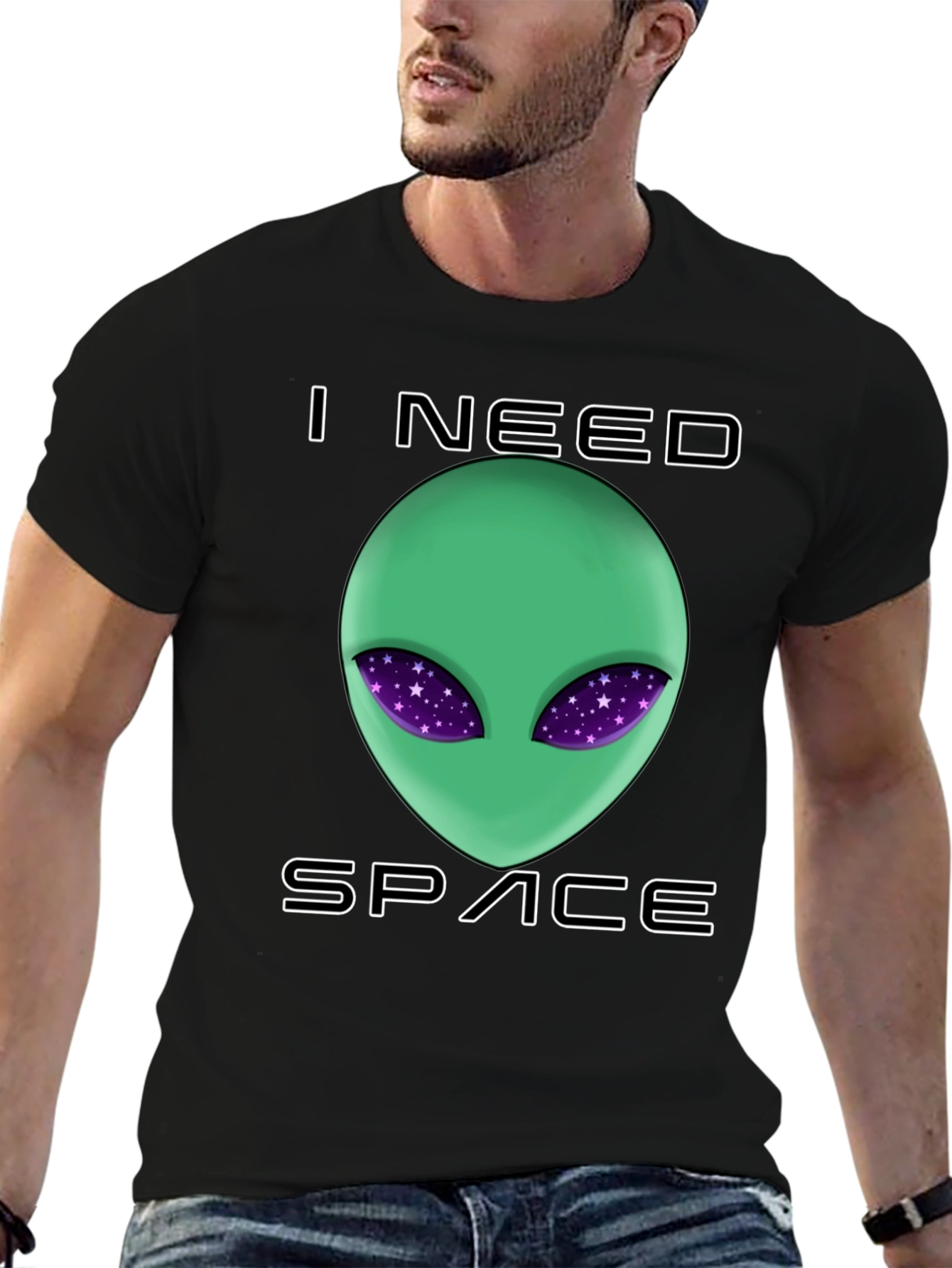 I Need Space Alien T-Shirt - Unique Design