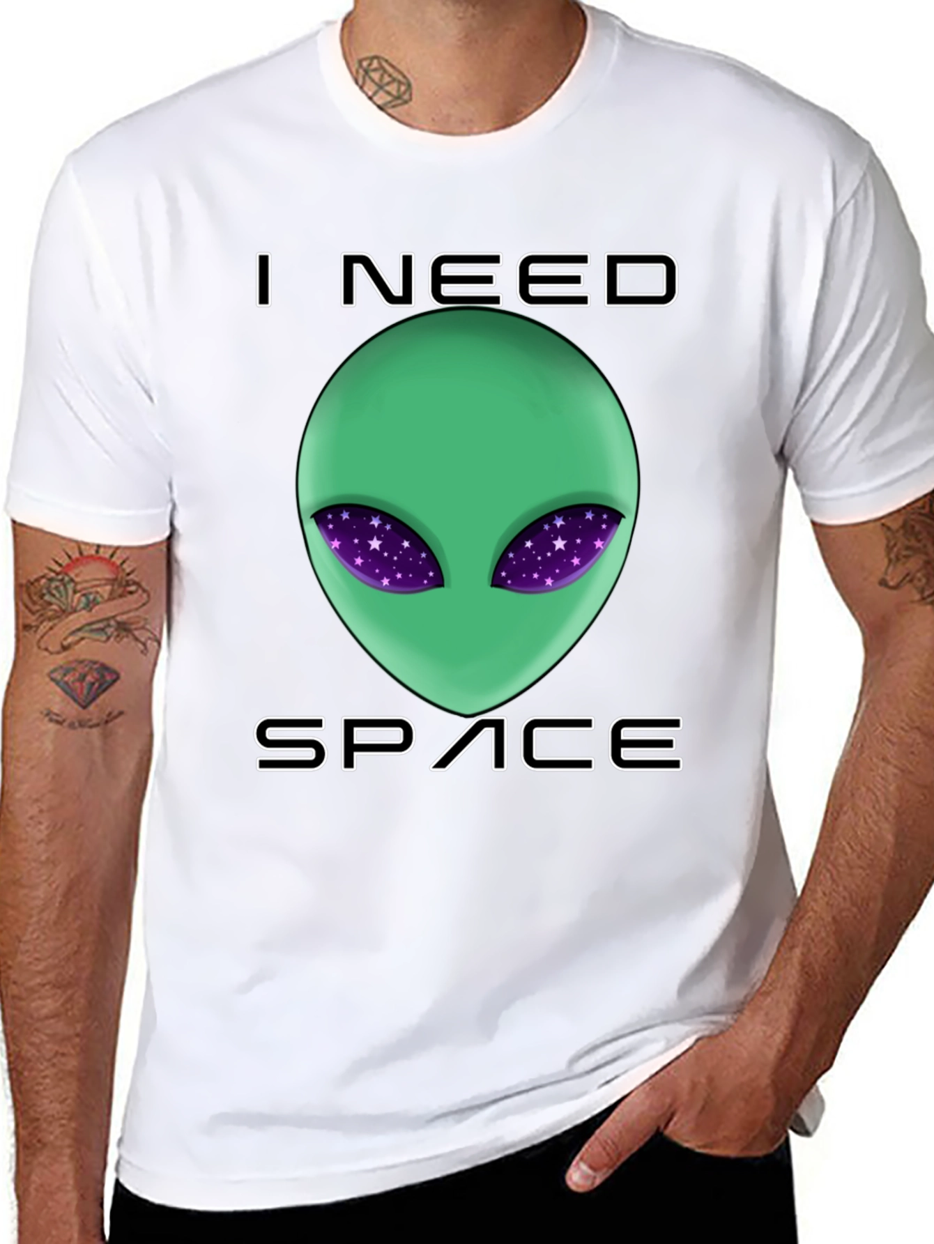 I Need Space Alien T-Shirt - Unique Design