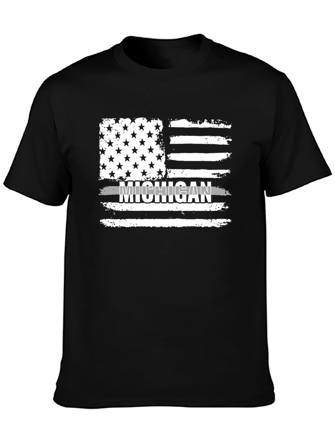 Michigan Flag Graphic Tee