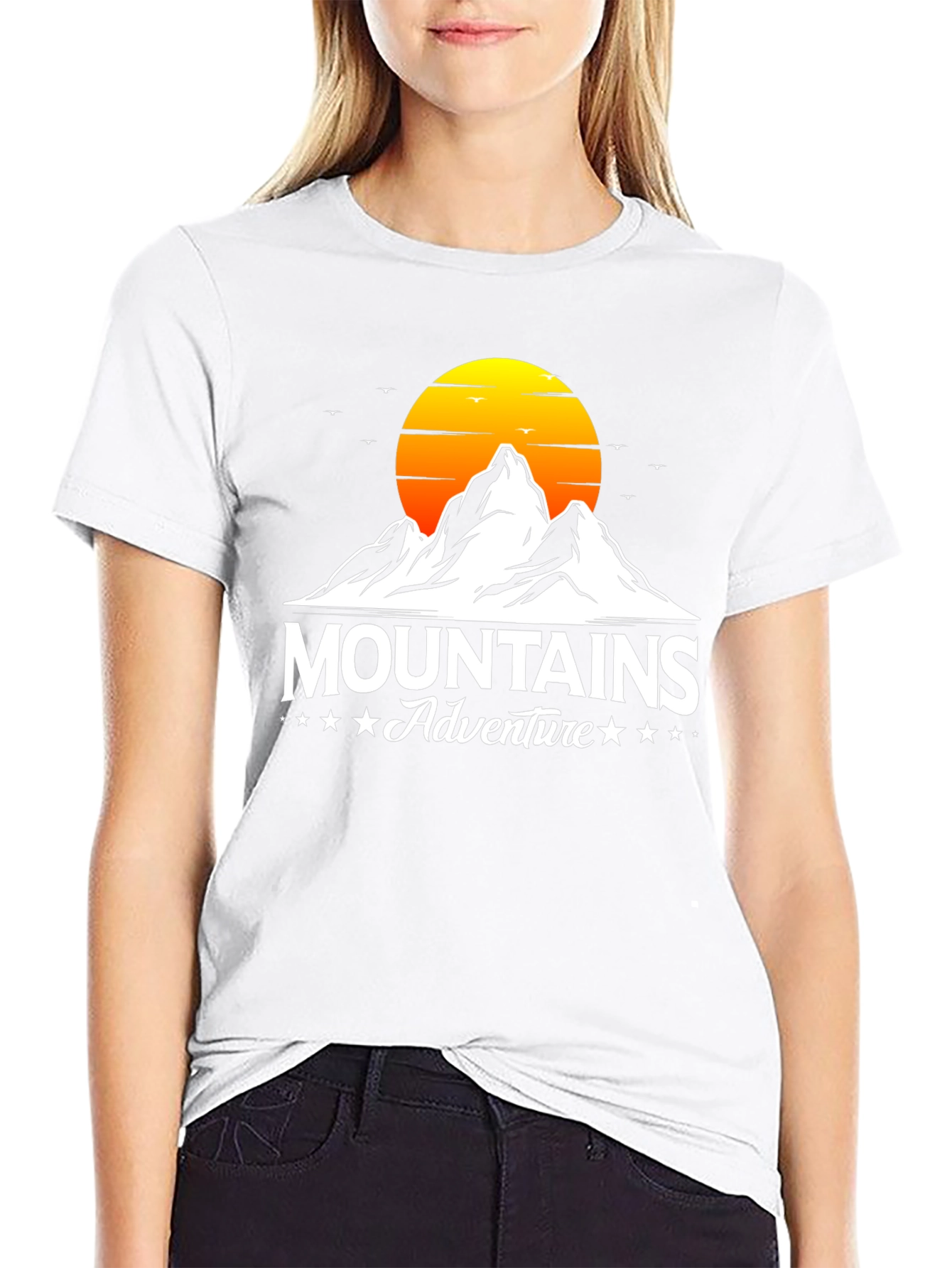 Mountains Adventure Graphic T-Shirt