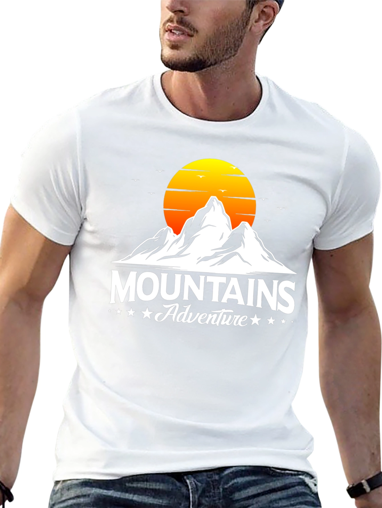Mountains Adventure Graphic T-Shirt