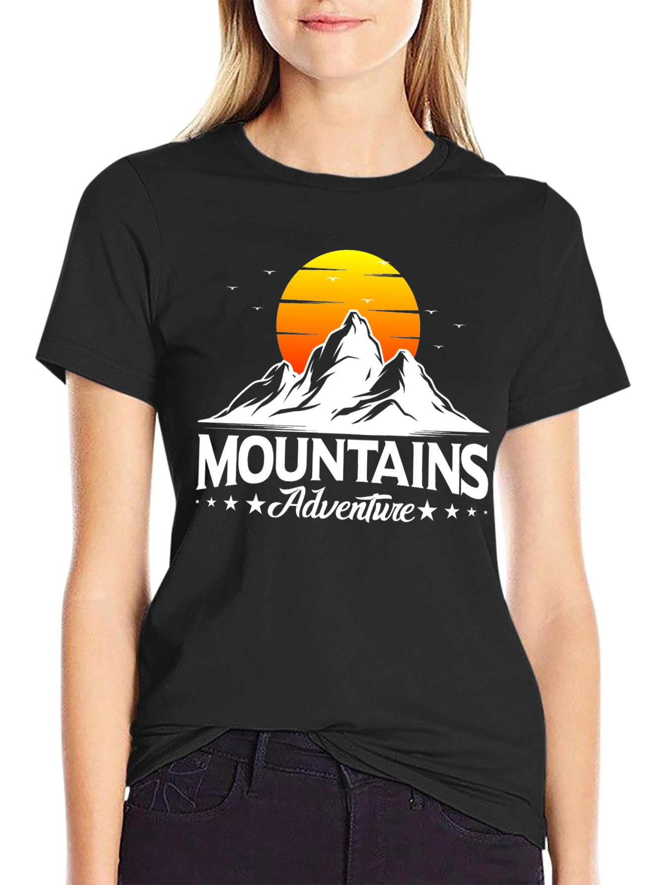 Mountains Adventure Graphic T-Shirt