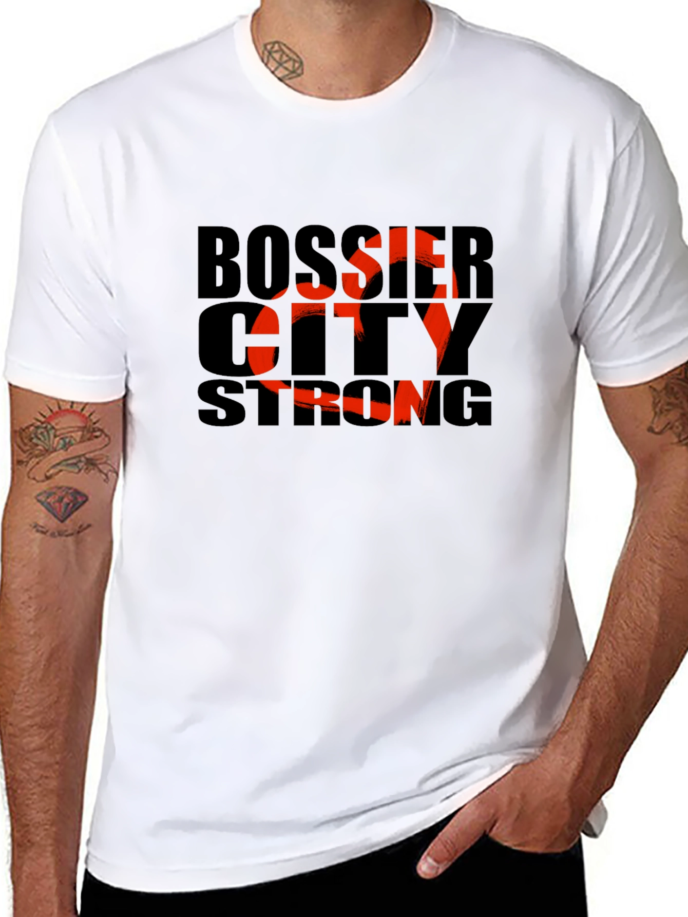 Bossier City Strong Graphic T-Shirt