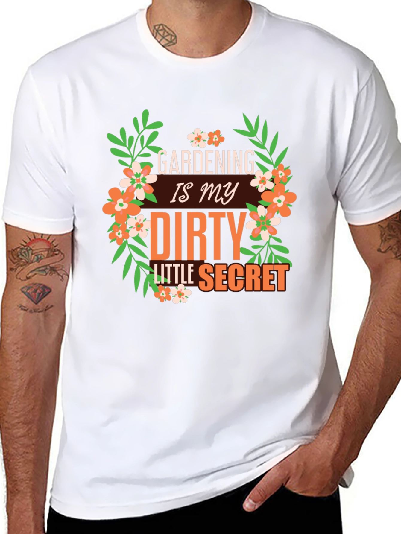 Gardening is My Dirty Little Secret Graphic T-Shirt