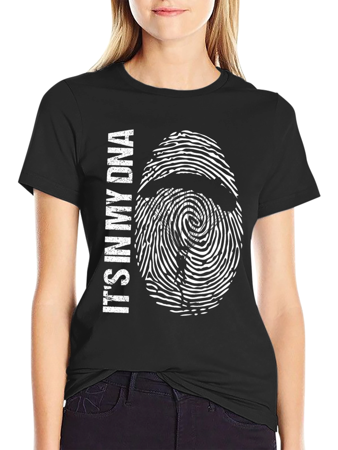 Skydiving DNA Graphic Tee