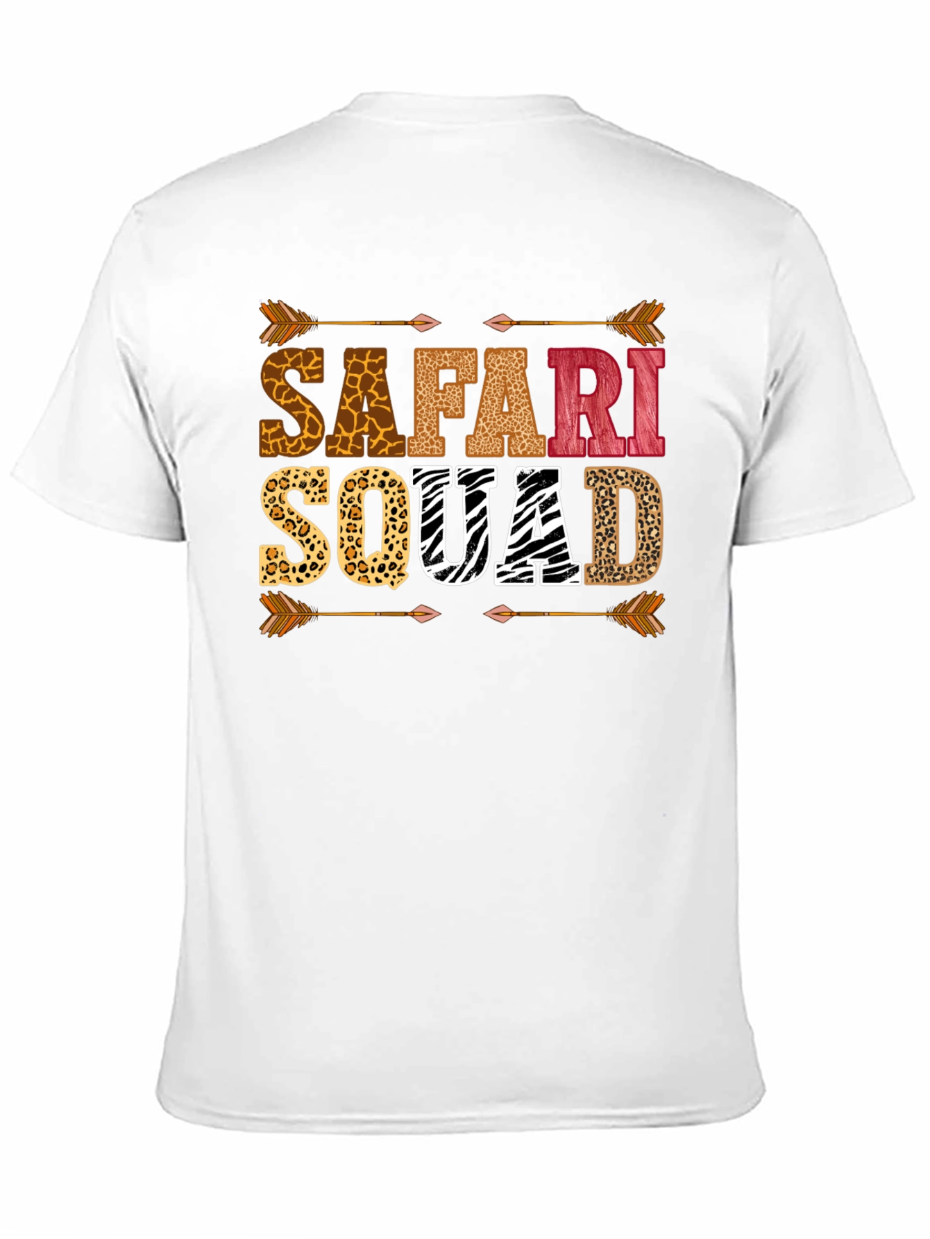 Safari Squad Animal Print Graphic T-Shirt