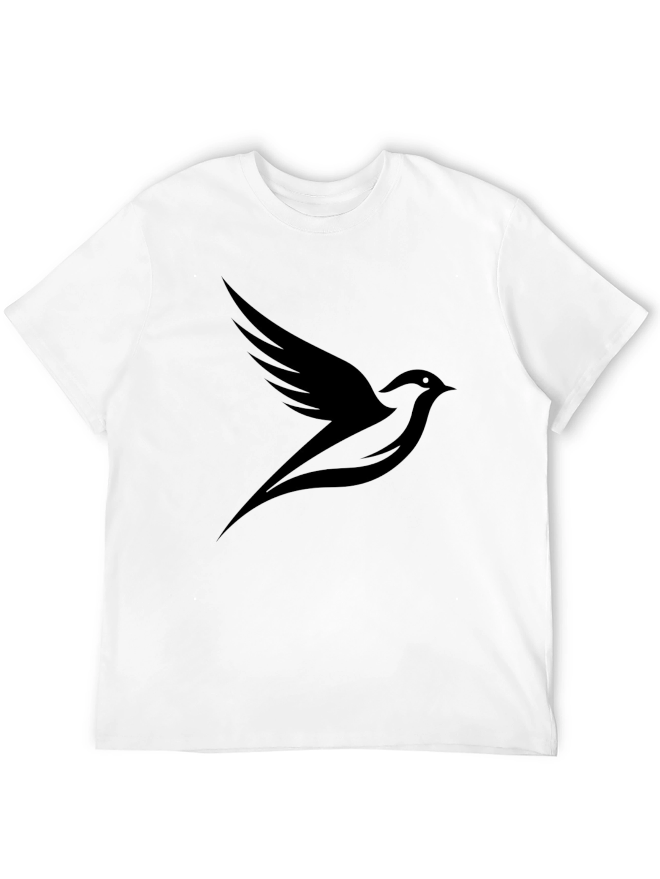 Black Bird Graphic Tee - Stylish Casual Wear