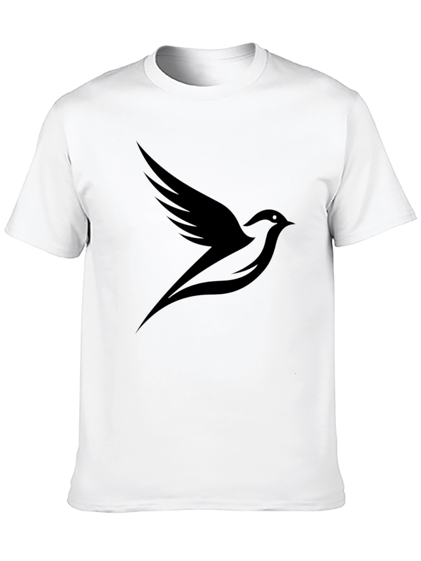 Black Bird Graphic Tee - Stylish Casual Wear